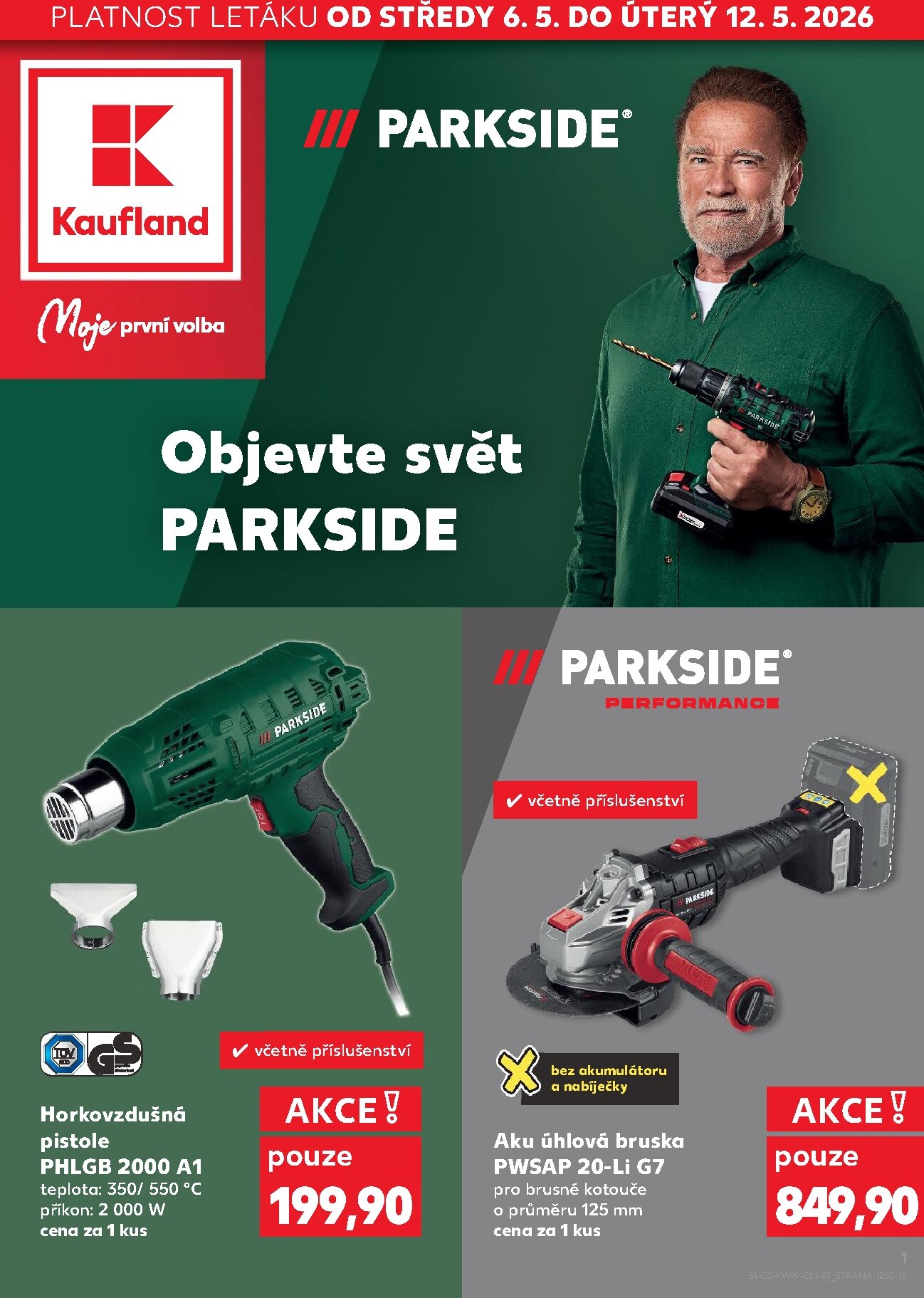 Budoucí Kaufland - Praha - Domácnost leták platný od středy 06.05.2026 do úterý 12.05.2026