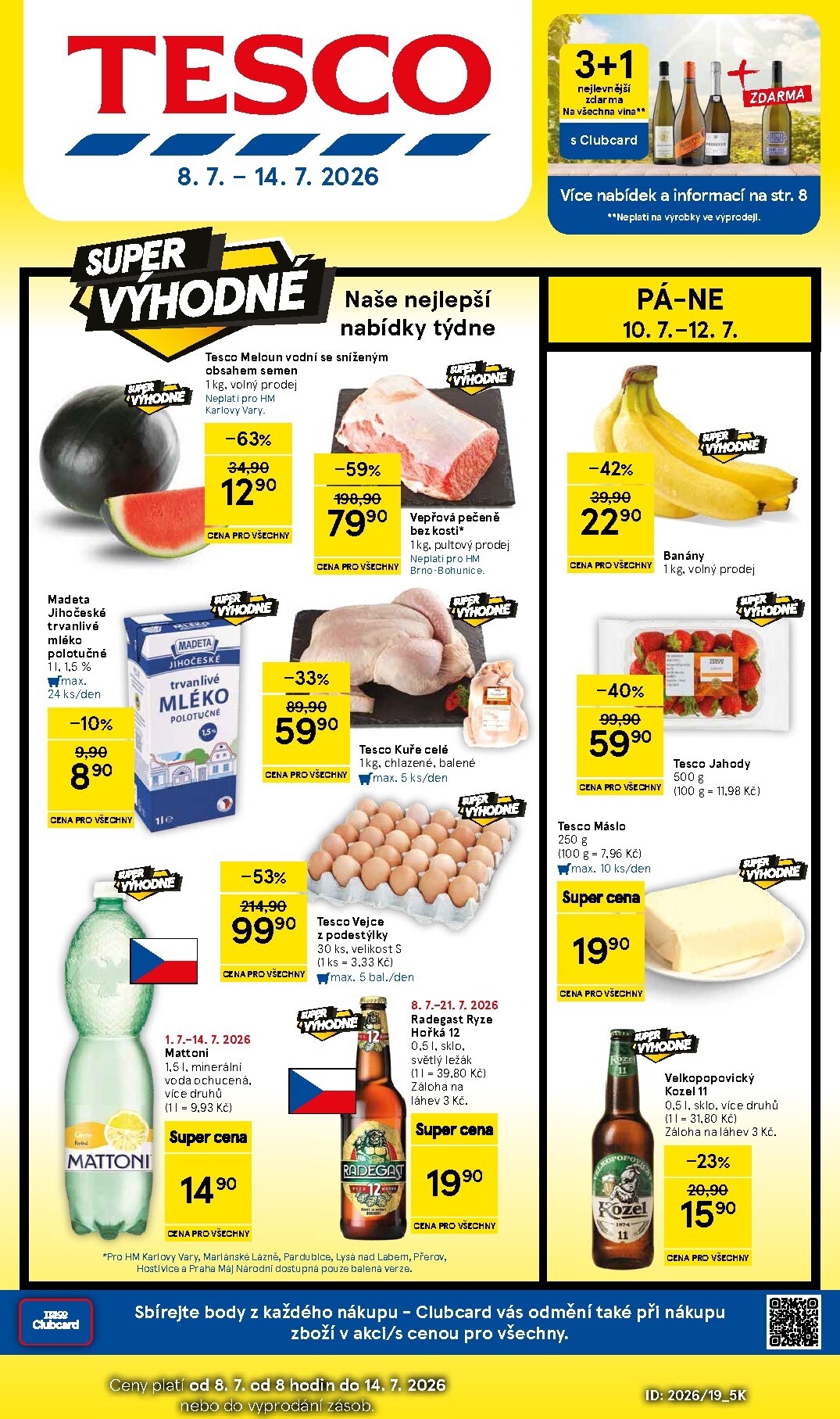 Budoucí Tesco leták platný od středy 08.07.2026 do úterý 14.07.2026