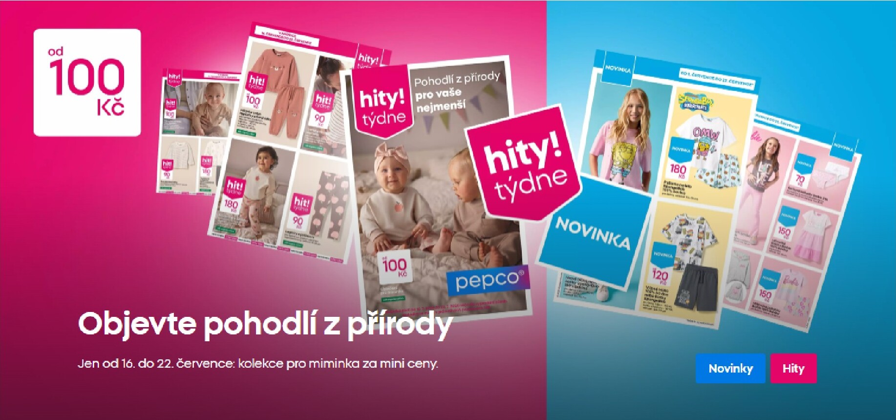 Aktuální Pepco leták platný od čtvrtka 16.07.2026 do středy 22.07.2026