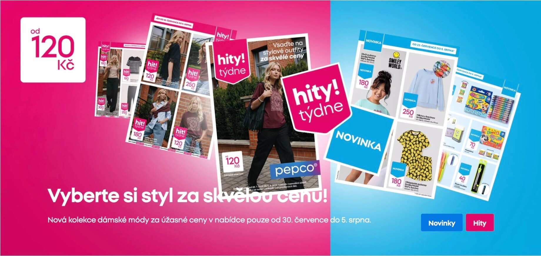 Aktuální Pepco leták platný od čtvrtka 30.07.2026 do středy 05.08.2026