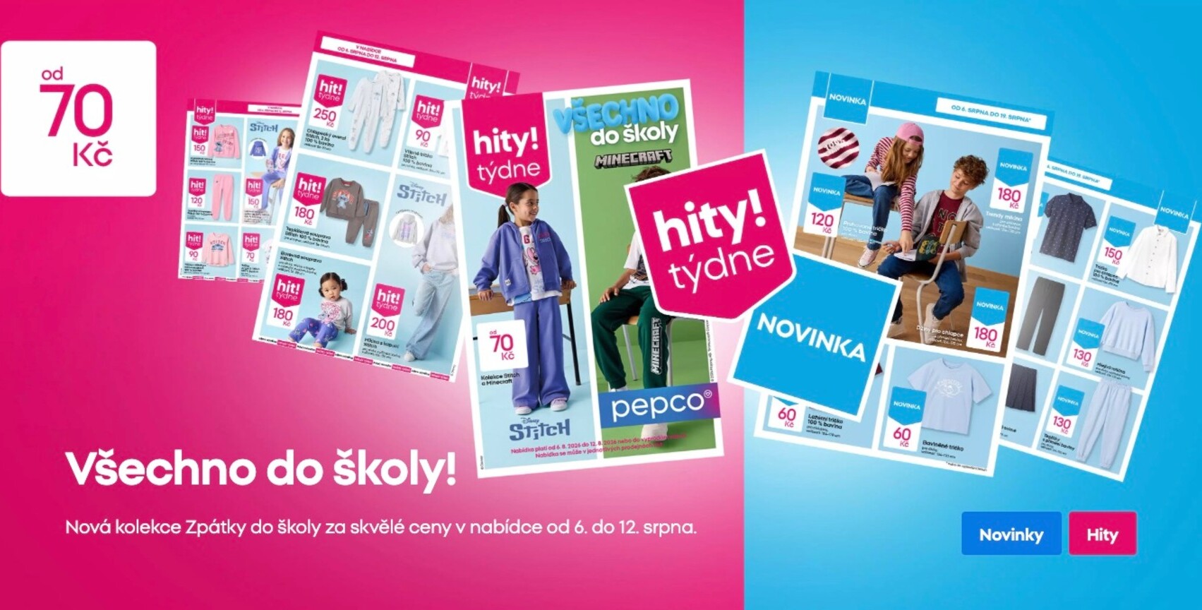 Aktuální Pepco leták platný od čtvrtka 06.08.2026 do středy 12.08.2026