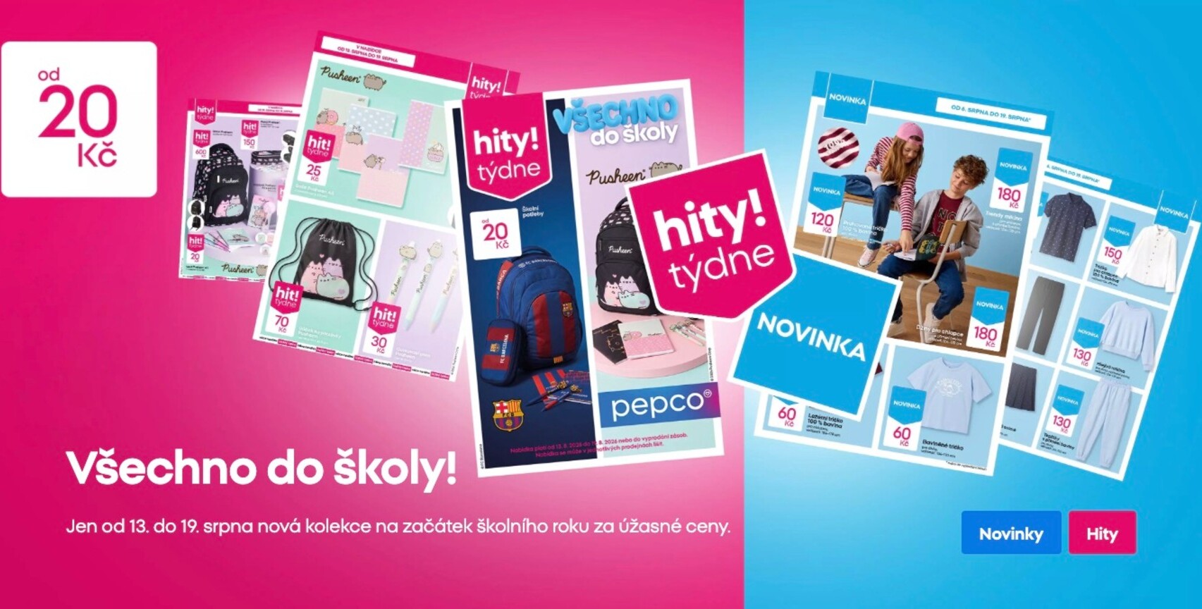 Aktuální Pepco leták platný od čtvrtka 13.08.2026 do středy 19.08.2026