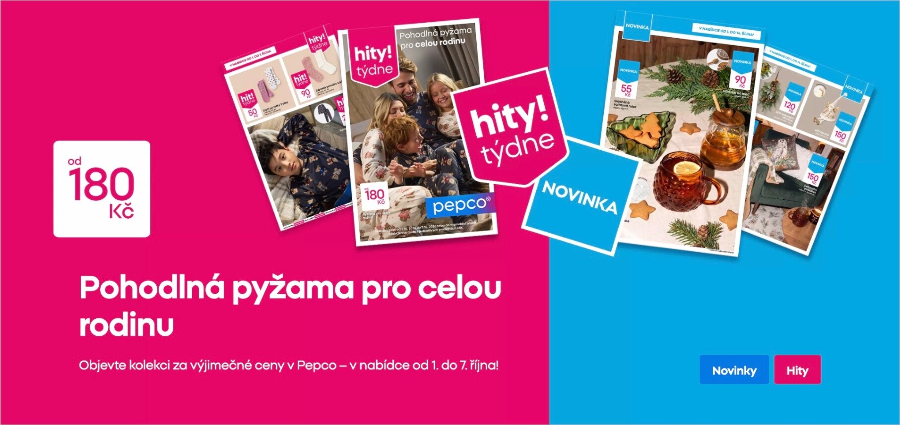 Aktuální Pepco leták platný od čtvrtka 01.10.2026 do středy 07.10.2026