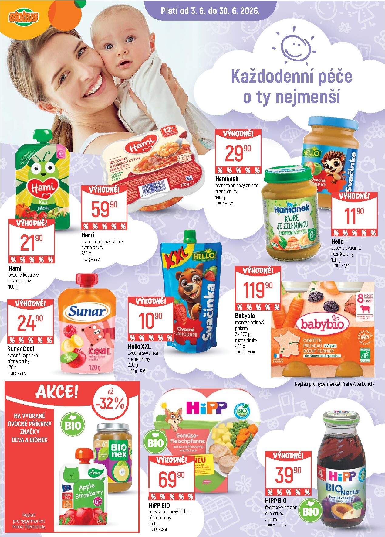 Aktuální Globus leták platný od středy 03.06.2026 do úterý 30.06.2026
