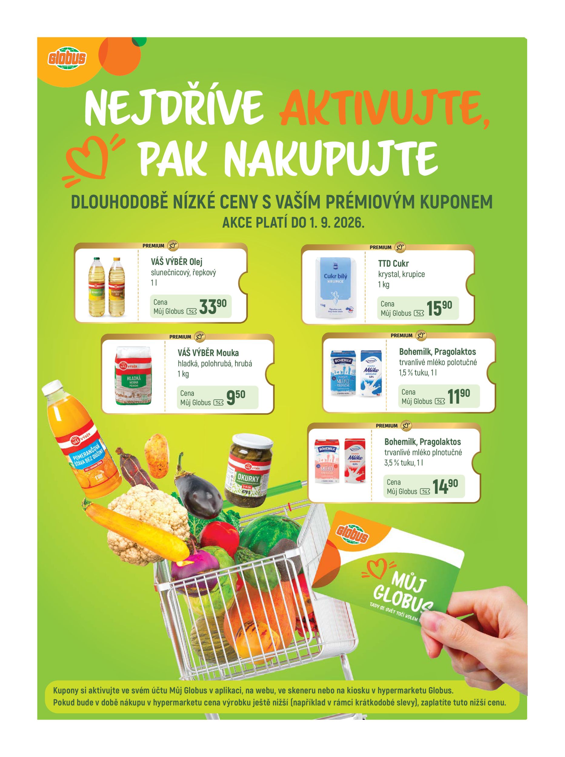 Aktuální Globus - Letní mix leták platný od středy 24.06.2026 do úterý 07.07.2026