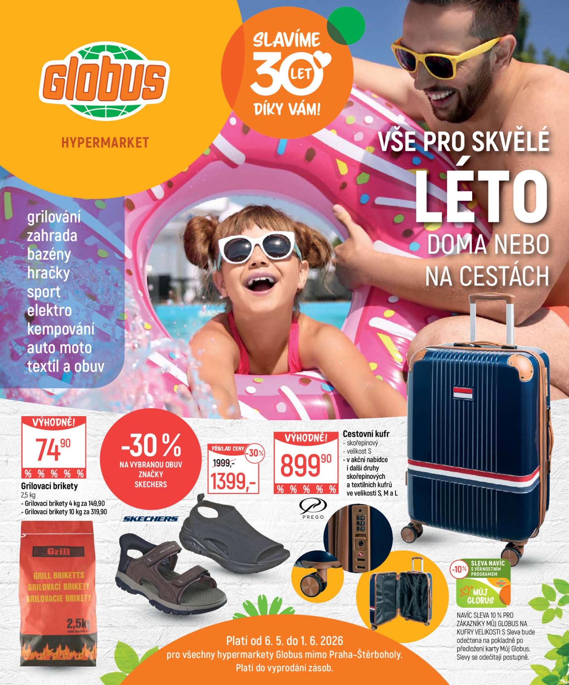 Globus - Léto leták na příští týden od středy 06.05.2026 do pondělí 01.06.2026