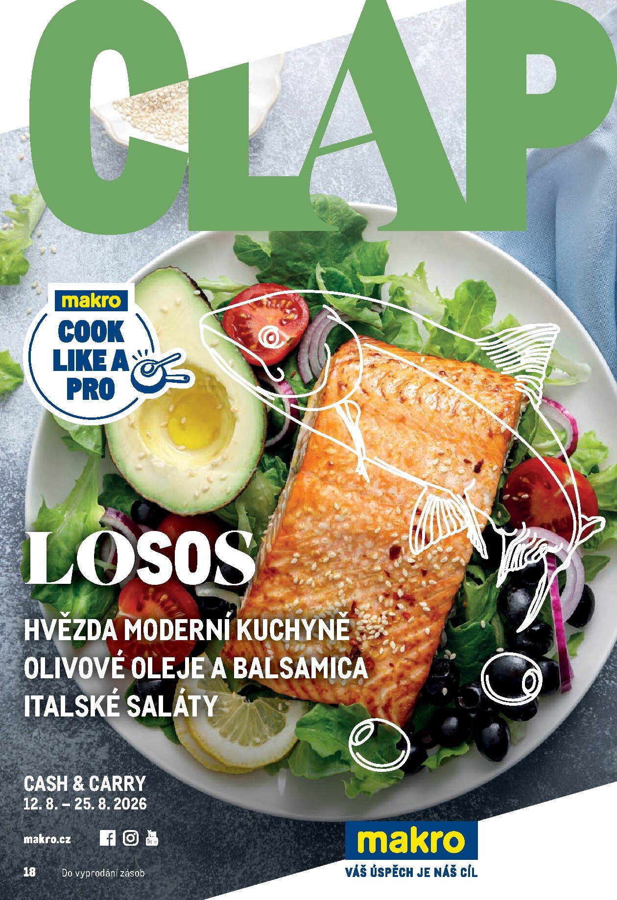Aktuální Makro - Pro milovníky jídla leták platný od středy 12.08.2026 do úterý 25.08.2026