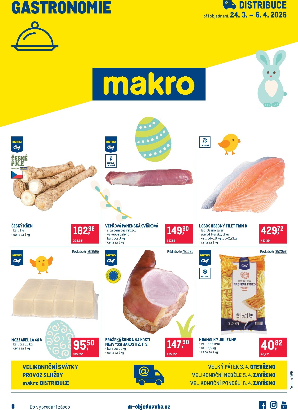 Makro - Gastronomie leták platný od úterý 24.03.2026 do pondělí 06.04.2026