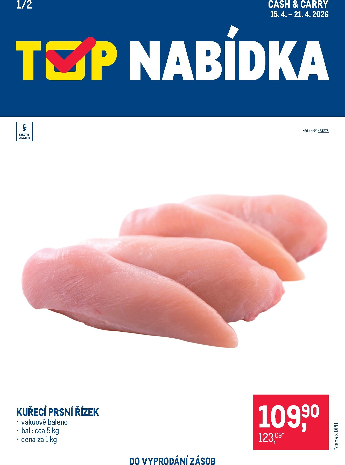 Aktuální Makro - TOP maso leták platný od středy 15.04.2026 do úterý 21.04.2026