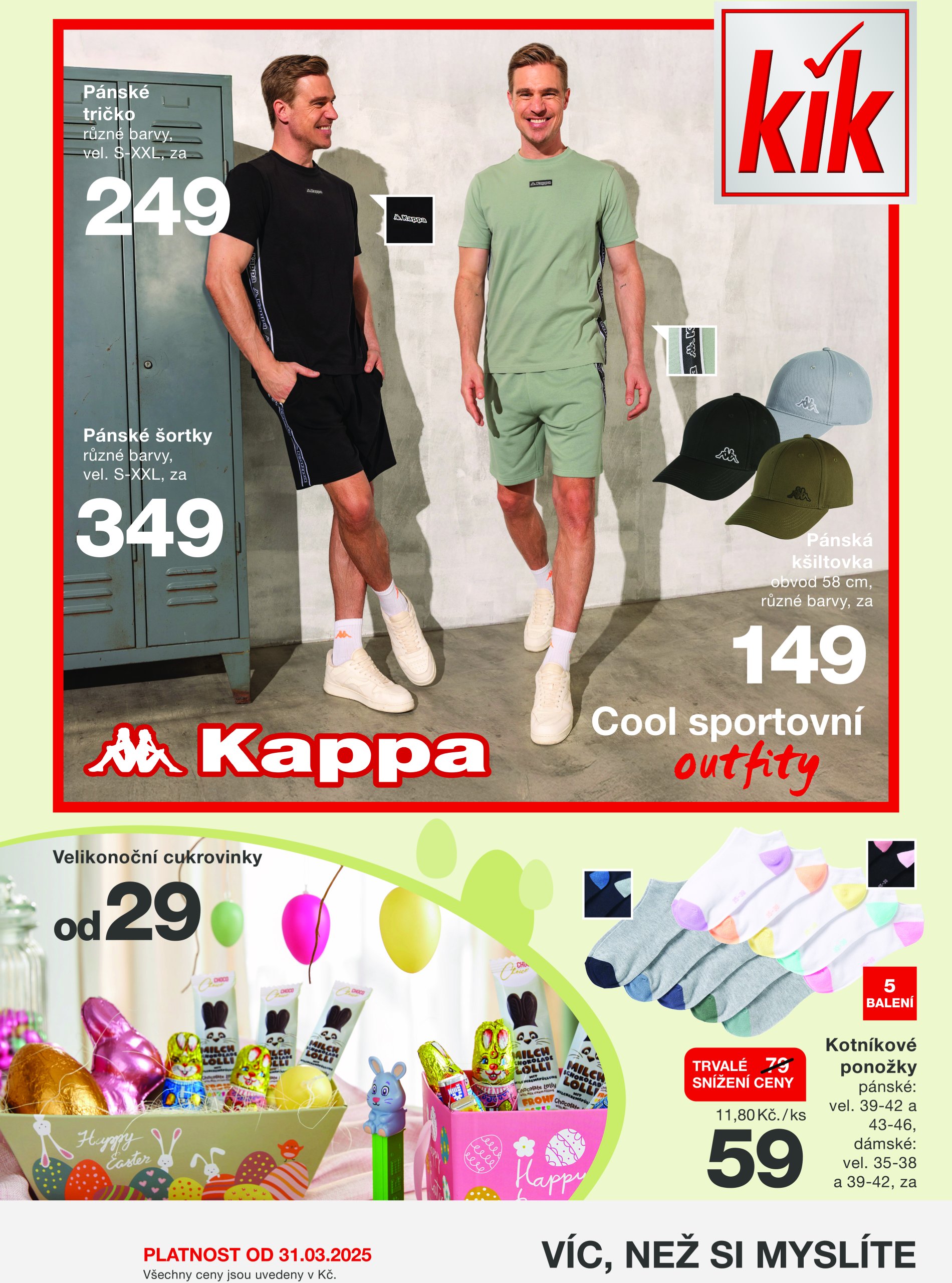 Leták Kik od 31.03. do 27.04.