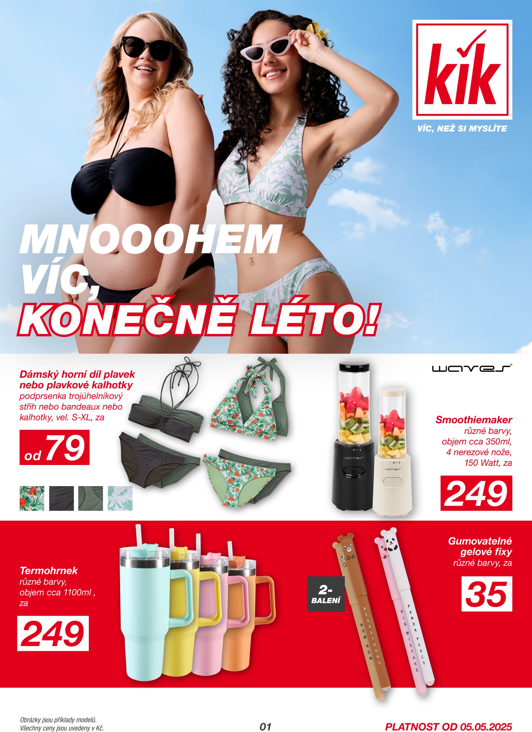 Leták Kik od 05.05. do 01.06.