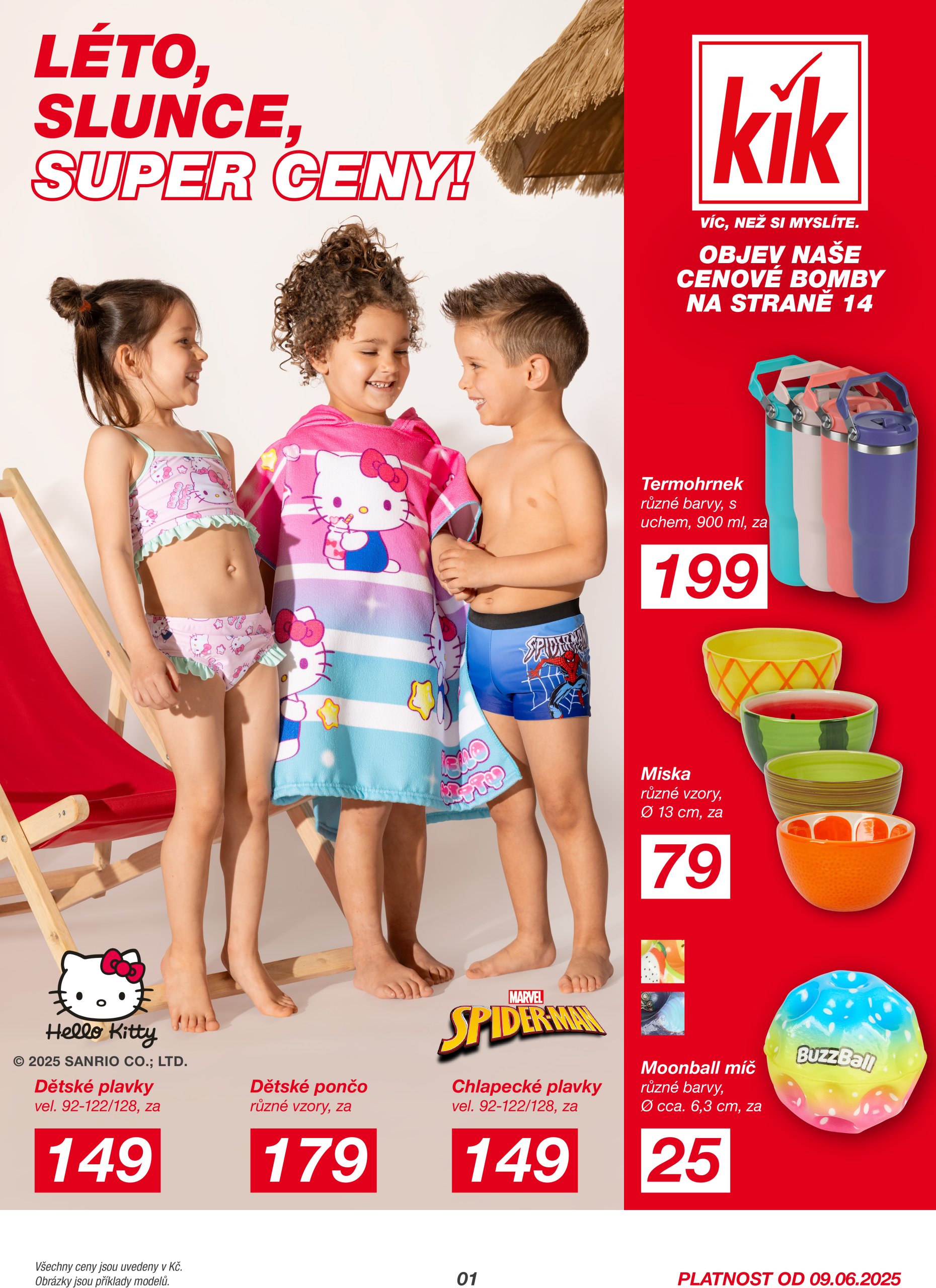 Leták Kik - Kik.cz od 09.06. do 11.07.