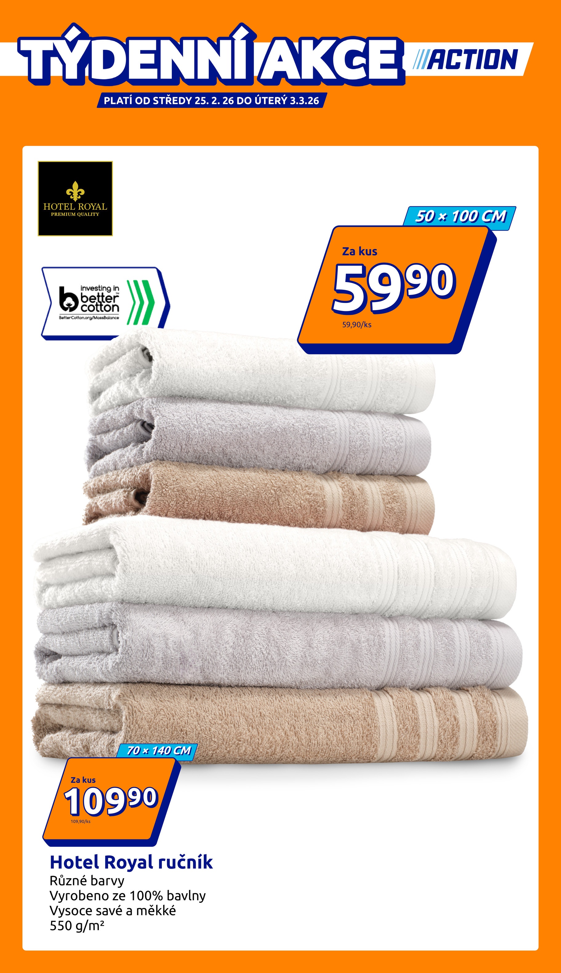 Action leták platný od středy 25.02.2026 do úterý 03.03.2026