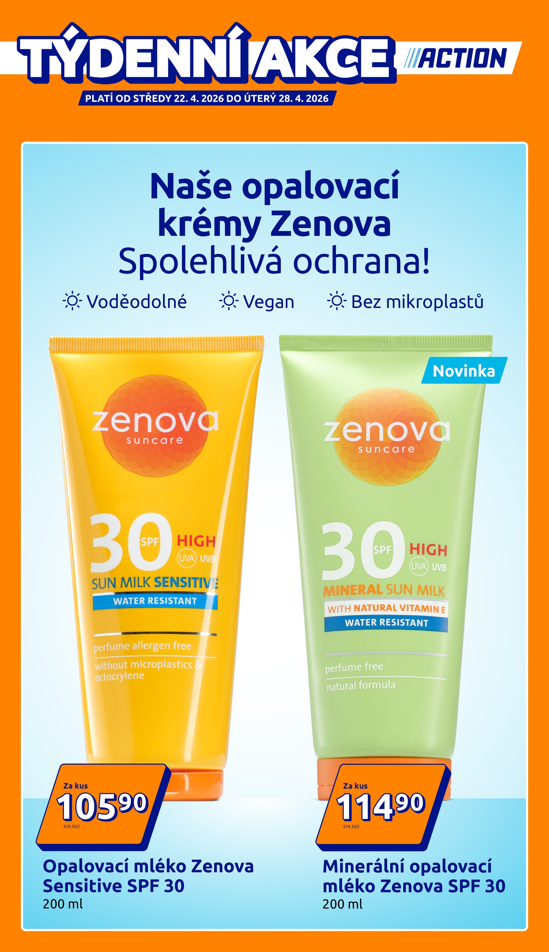 Aktuální Action leták platný od středy 22.04.2026 do úterý 28.04.2026