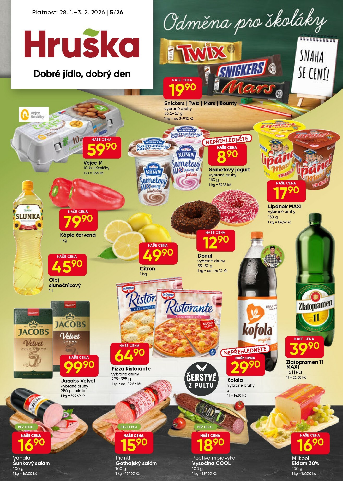 Hruška leták platný od 28.01. do 03.02.