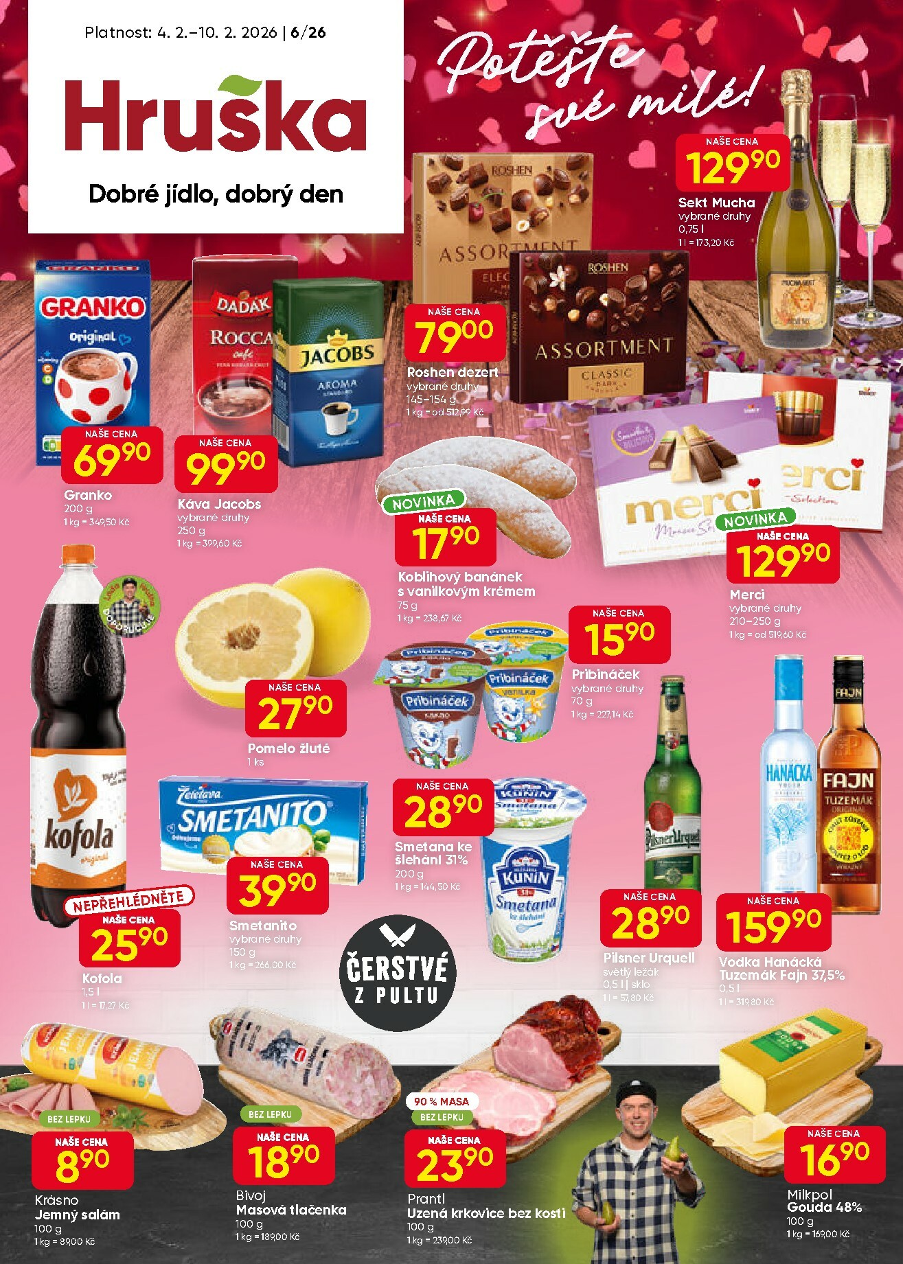 Hruška leták platný od středy 04.02.2026 do úterý 10.02.2026