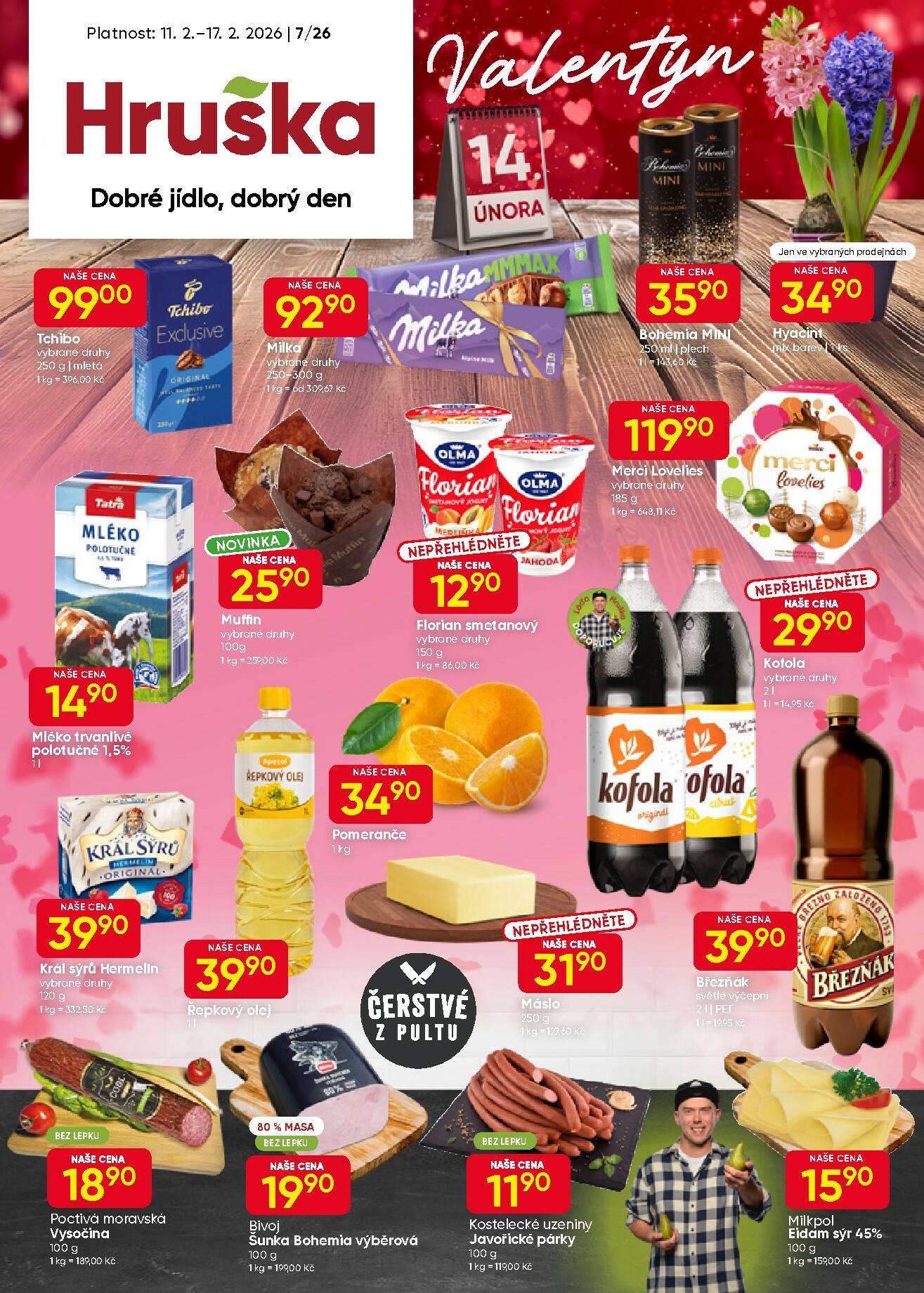 Hruška leták platný od středy 11.02.2026 do úterý 17.02.2026