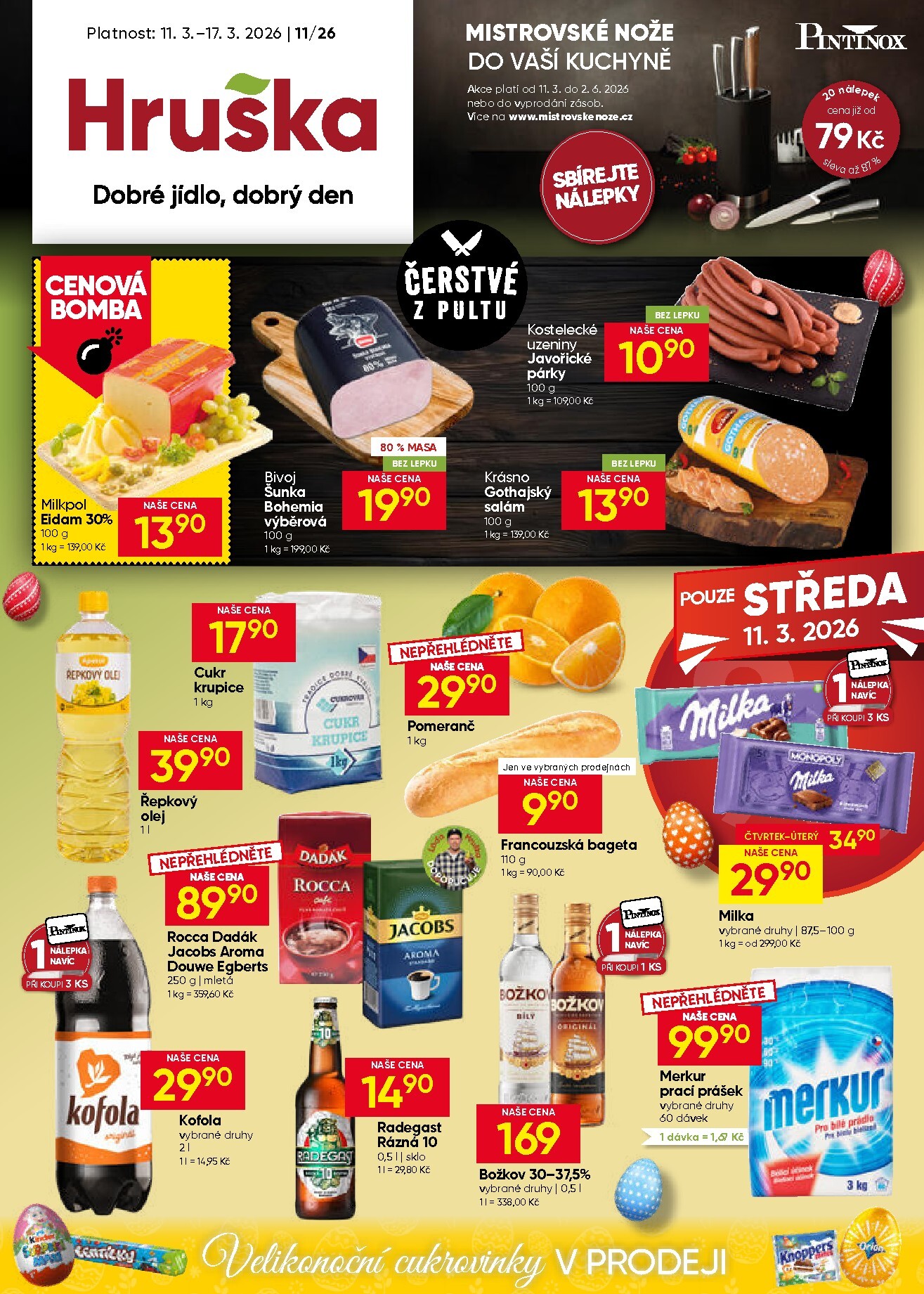 Hruška leták platný od středy 11.03.2026 do úterý 17.03.2026