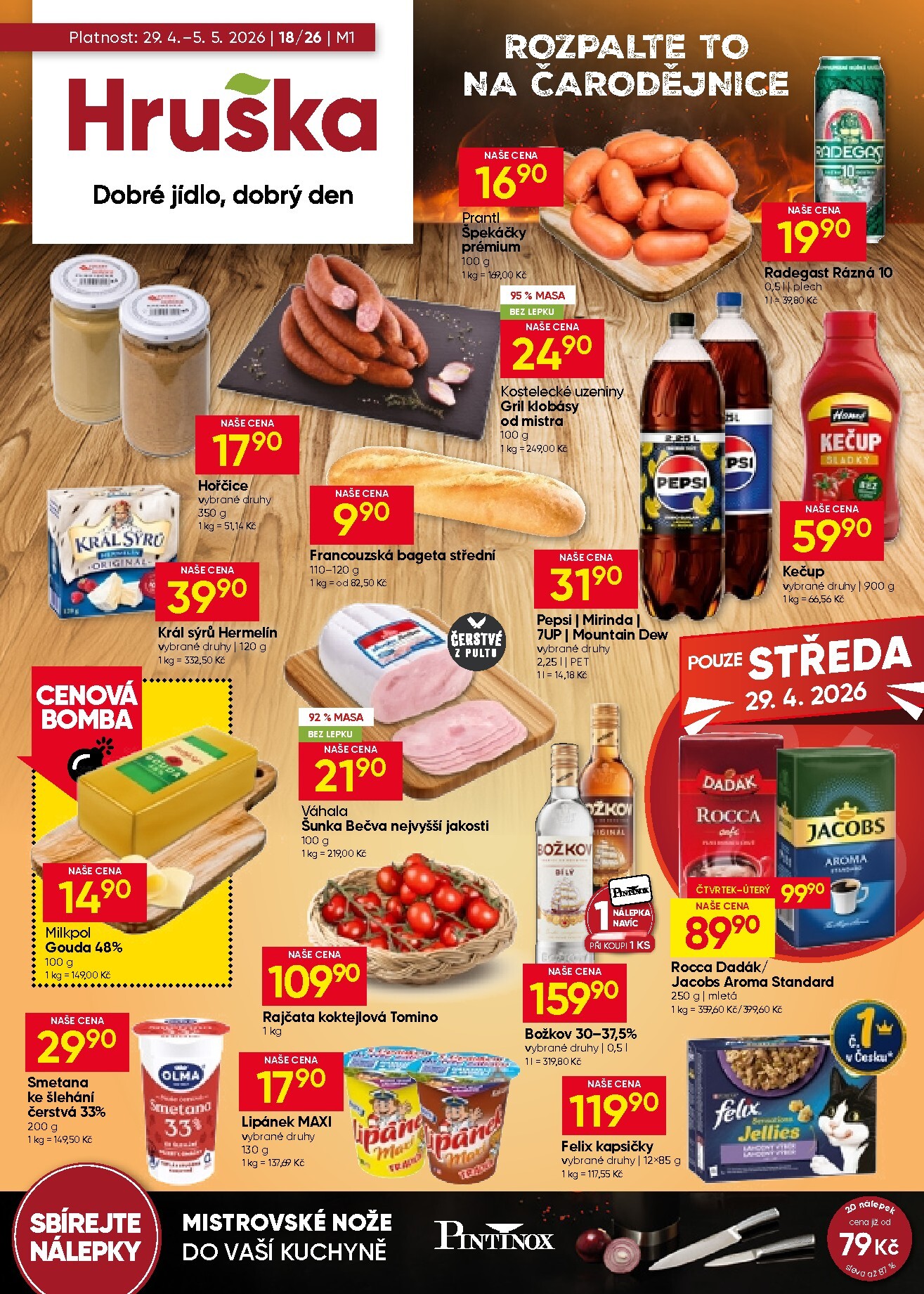 Aktuální Hruška leták platný od středy 29.04.2026 do úterý 05.05.2026