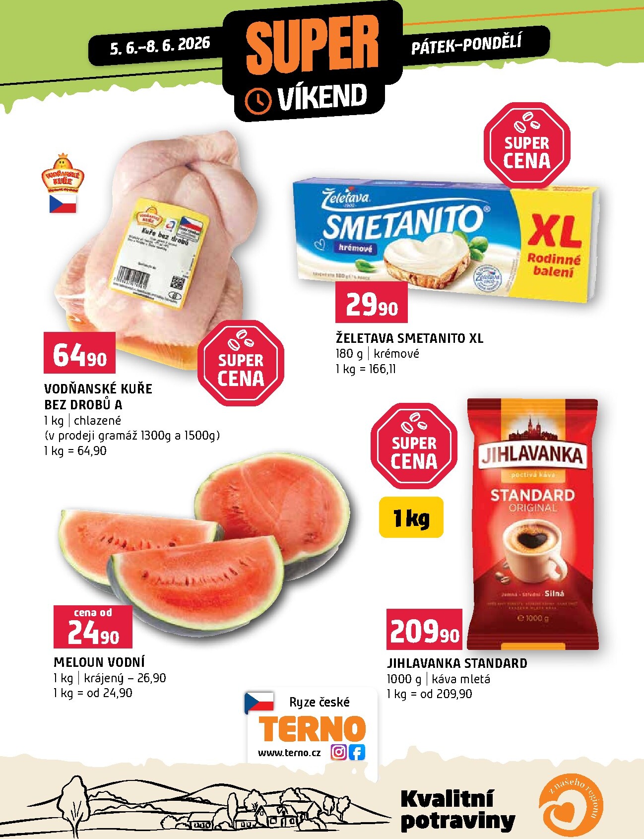 Terno - Super víkend leták na příští týden od pátku 05.06.2026 do pondělí 08.06.2026