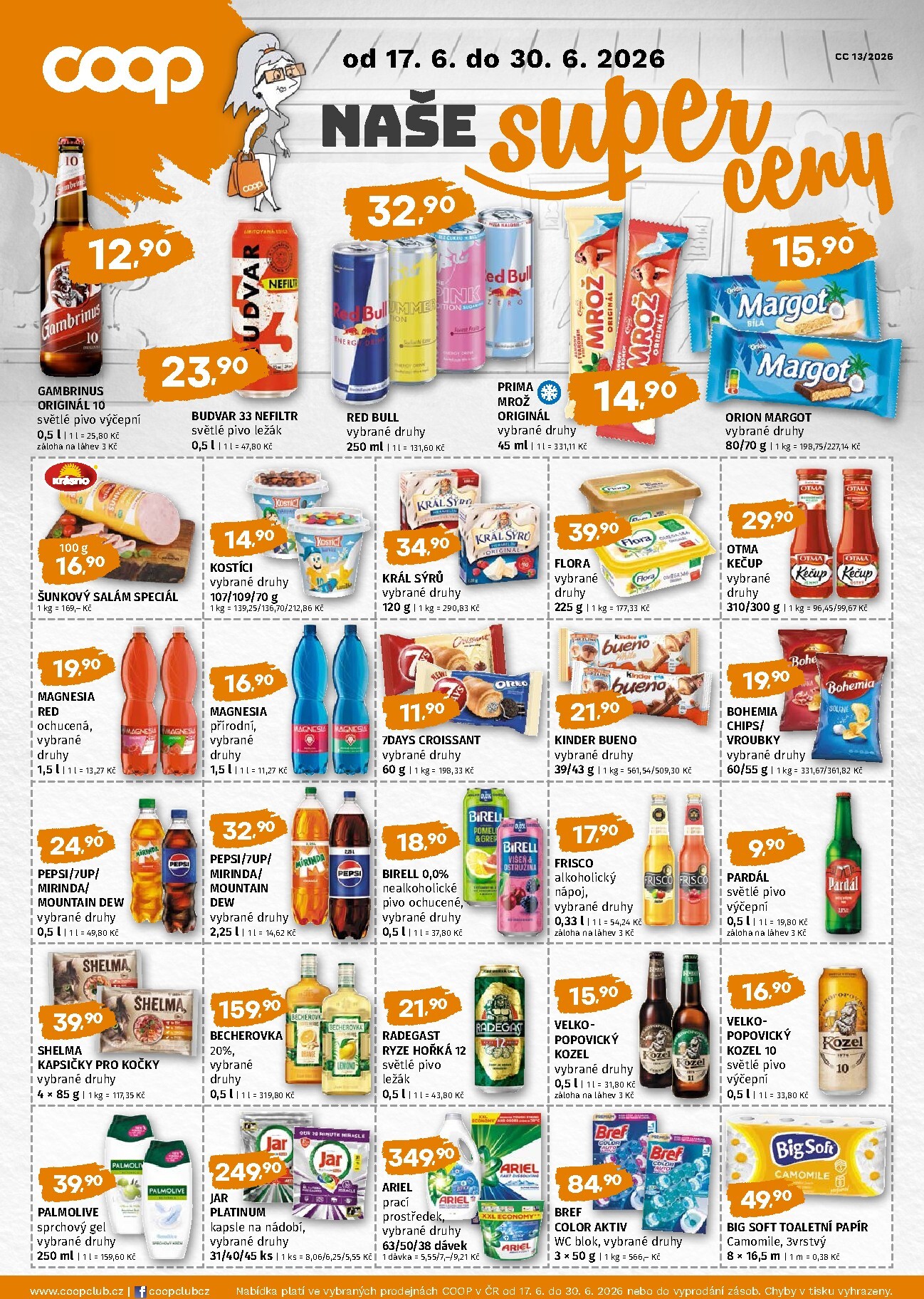 Budoucí Terno - Naše super ceny leták platný od středy 17.06.2026 do úterý 30.06.2026