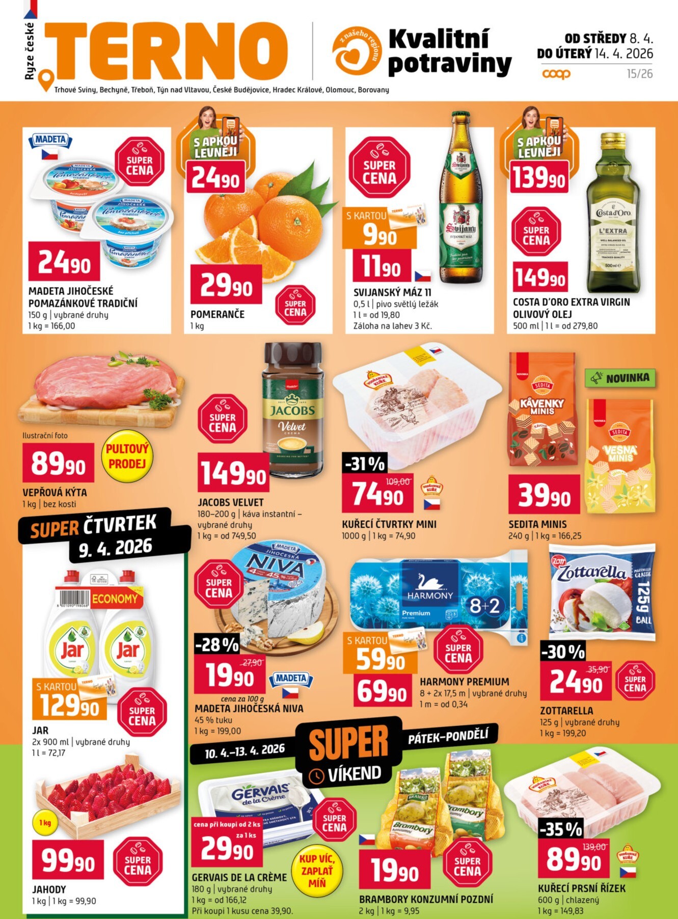 Terno leták platný od středy 08.04.2026 do úterý 14.04.2026