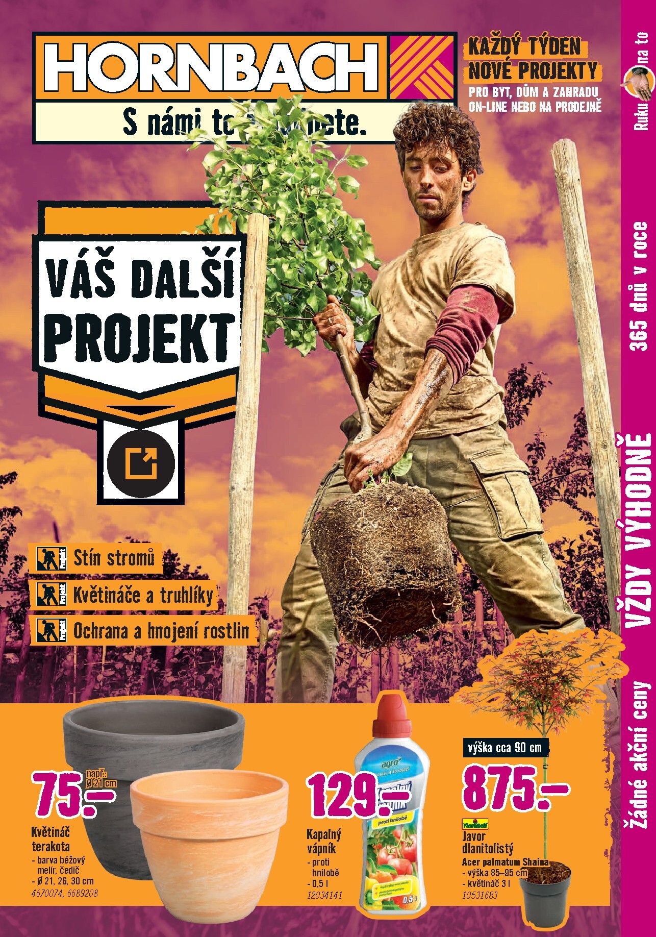 Aktuální Hornbach - Venkovní rostliny leták platný od středy 10.06.2026 do středy 24.06.2026