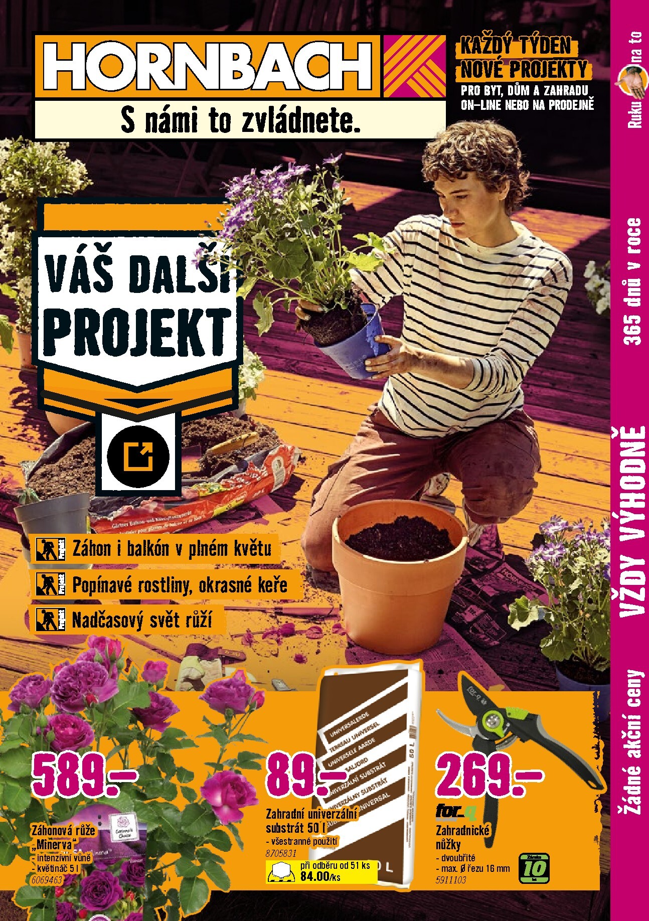 Aktuální Hornbach - Letničky leták platný od středy 15.07.2026 do středy 29.07.2026