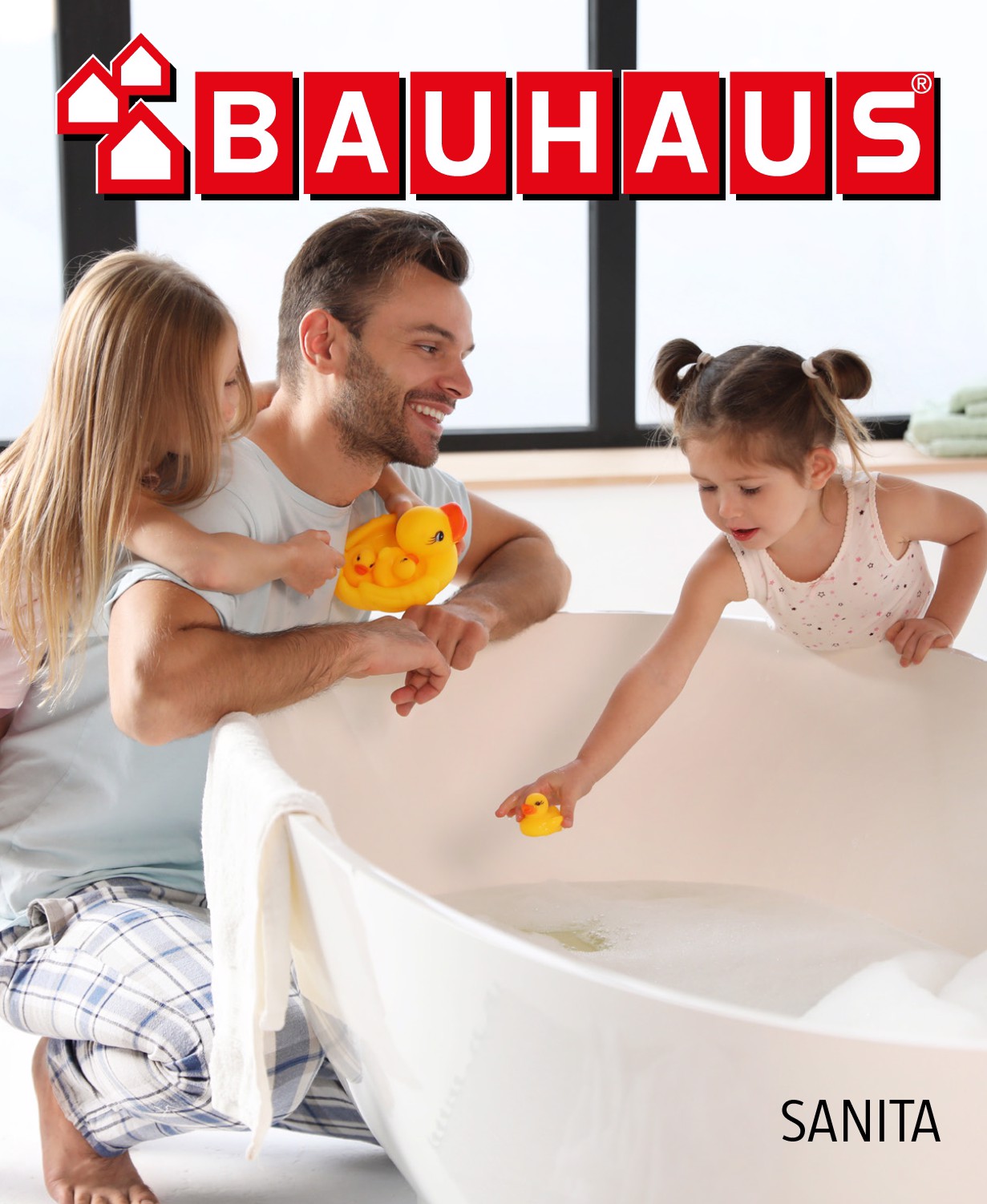 Aktuální Bauhaus - Katalog Sanita leták platný od středy 01.07.2026 do pátku 31.07.2026