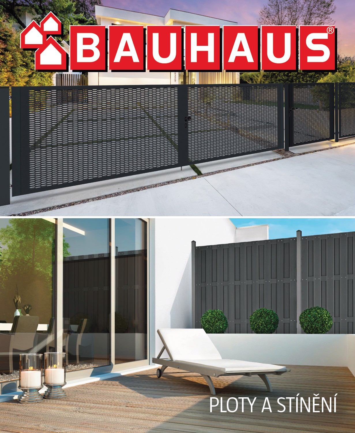 Bauhaus - Katalog Ploty a stínění leták platný od úterý 17.03.2026 do soboty 31.10.2026