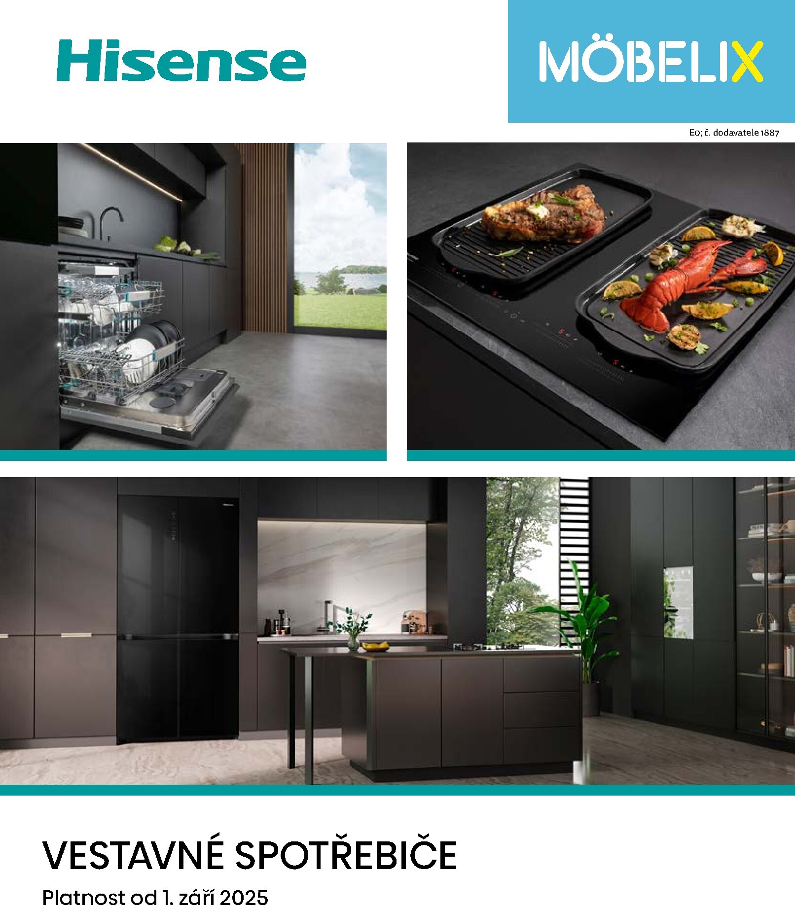Möbelix - Hisense leták platný od pondělí 01.09.2025 do čtvrtka 31.12.2026