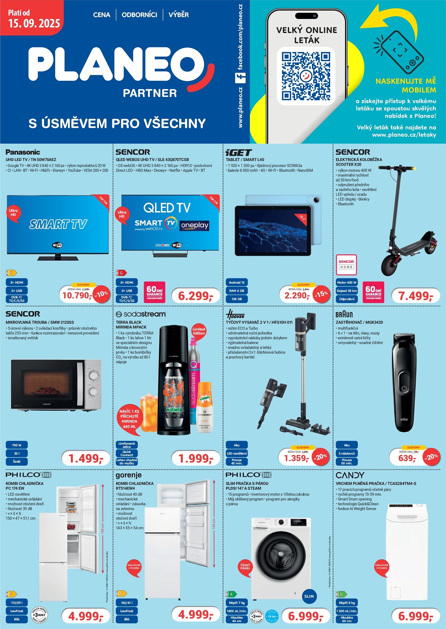 Leták Planeo od 15.09. do 21.09.