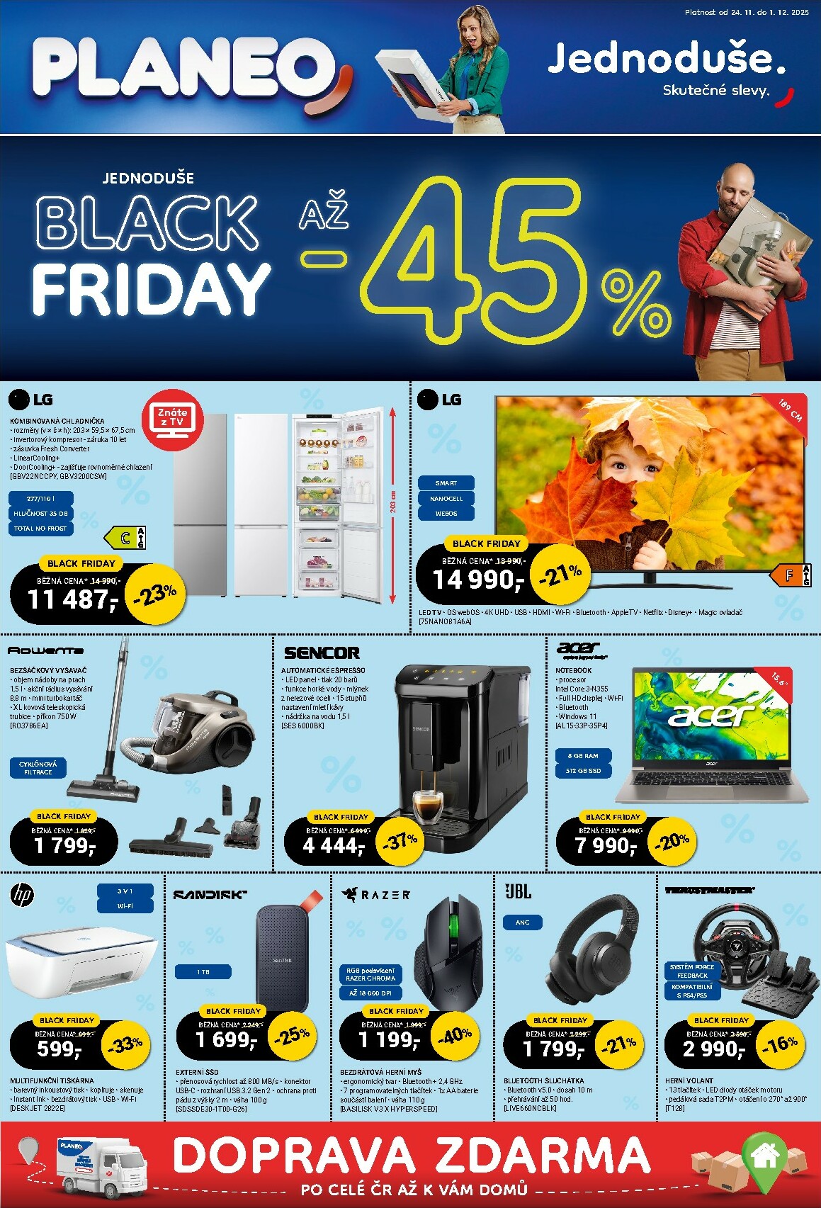 Aktuální leták Planeo od 24.11. do 01.12.