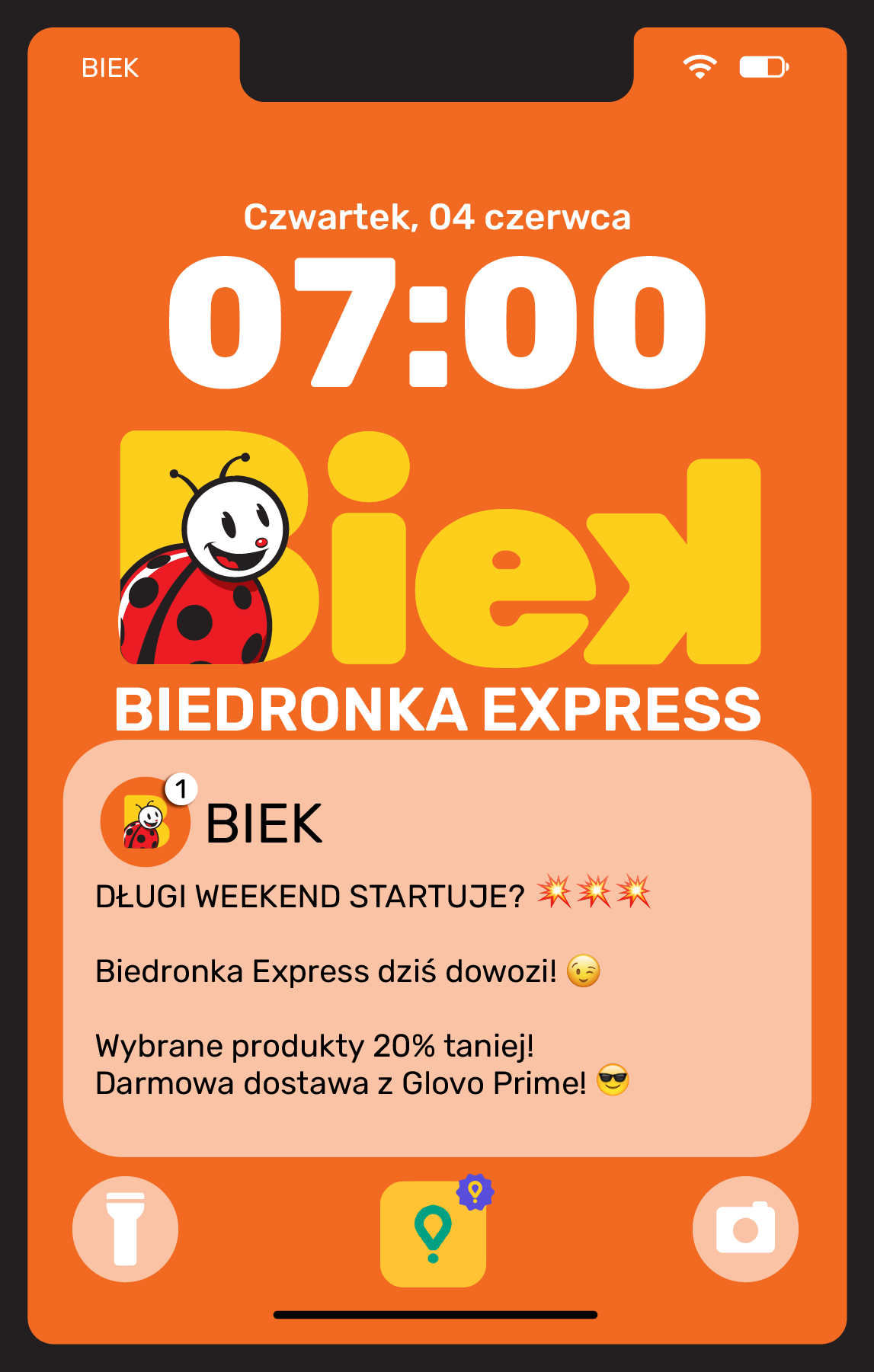 Aktuální Biedronka - Express leták platný od čtvrtka 04.06.2026 do neděle 07.06.2026