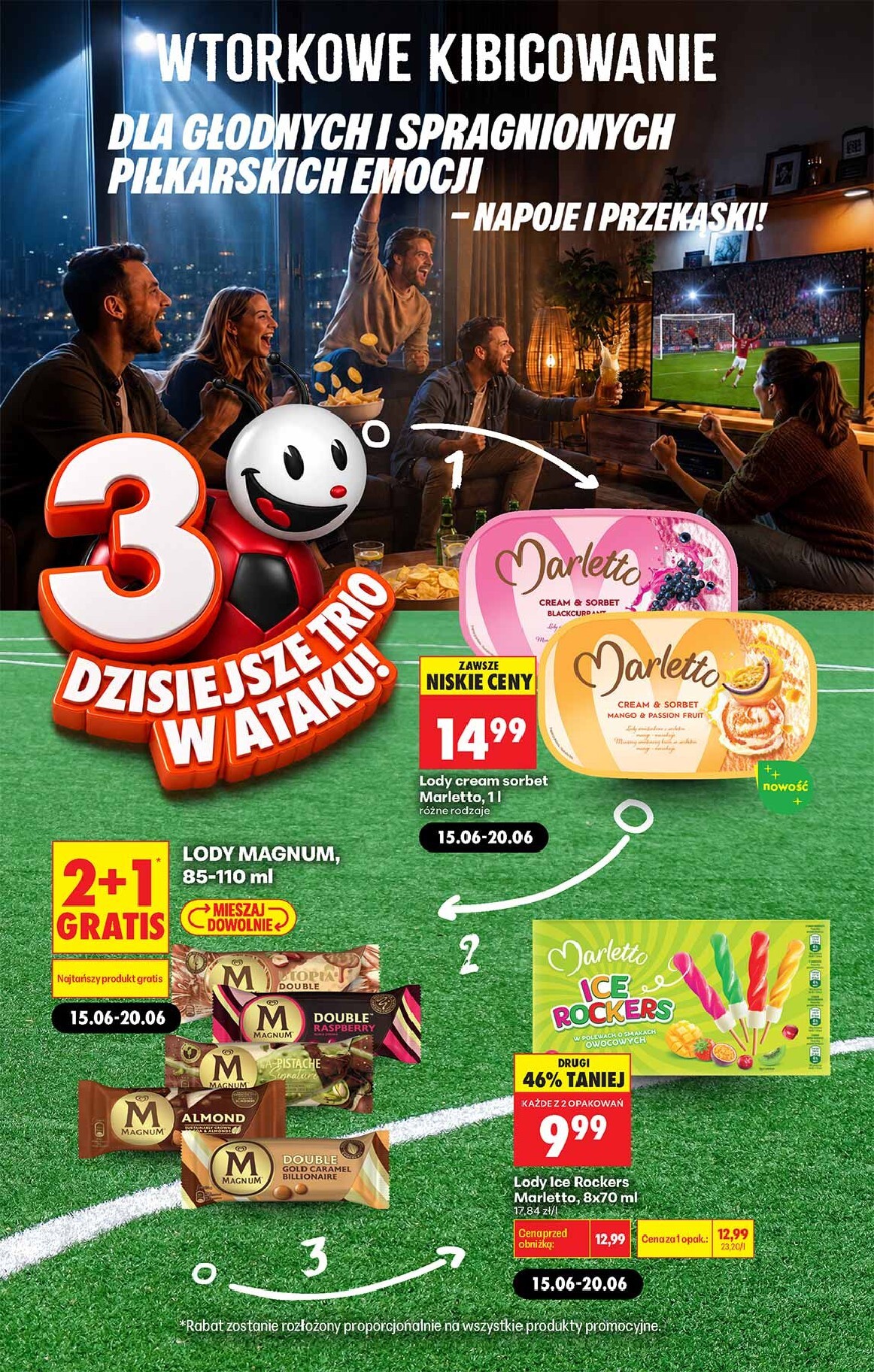 Aktuální Biedronka - Football Oferty leták platný od pondělí 15.06.2026 do soboty 20.06.2026