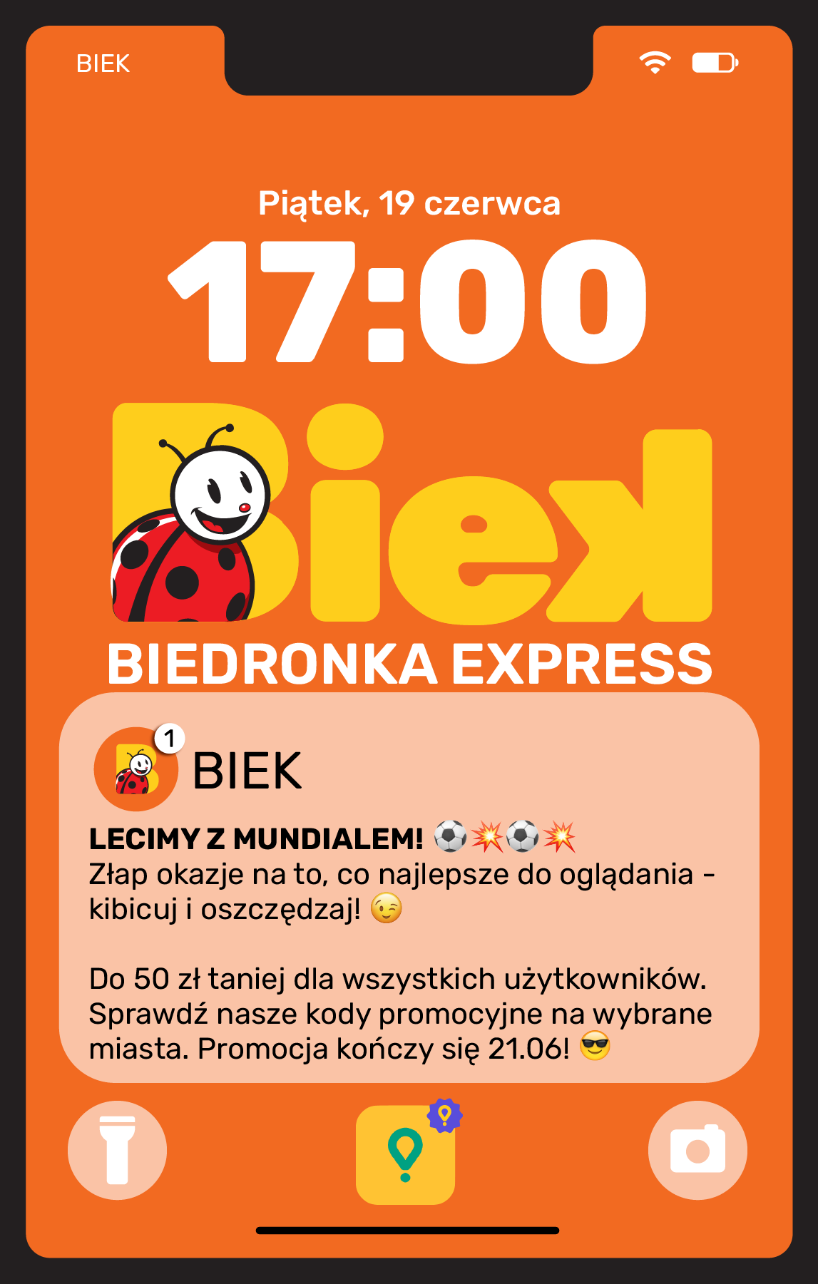 Biedronka - BIEK leták na příští týden od neděle 21.06.2026 do úterý 30.06.2026