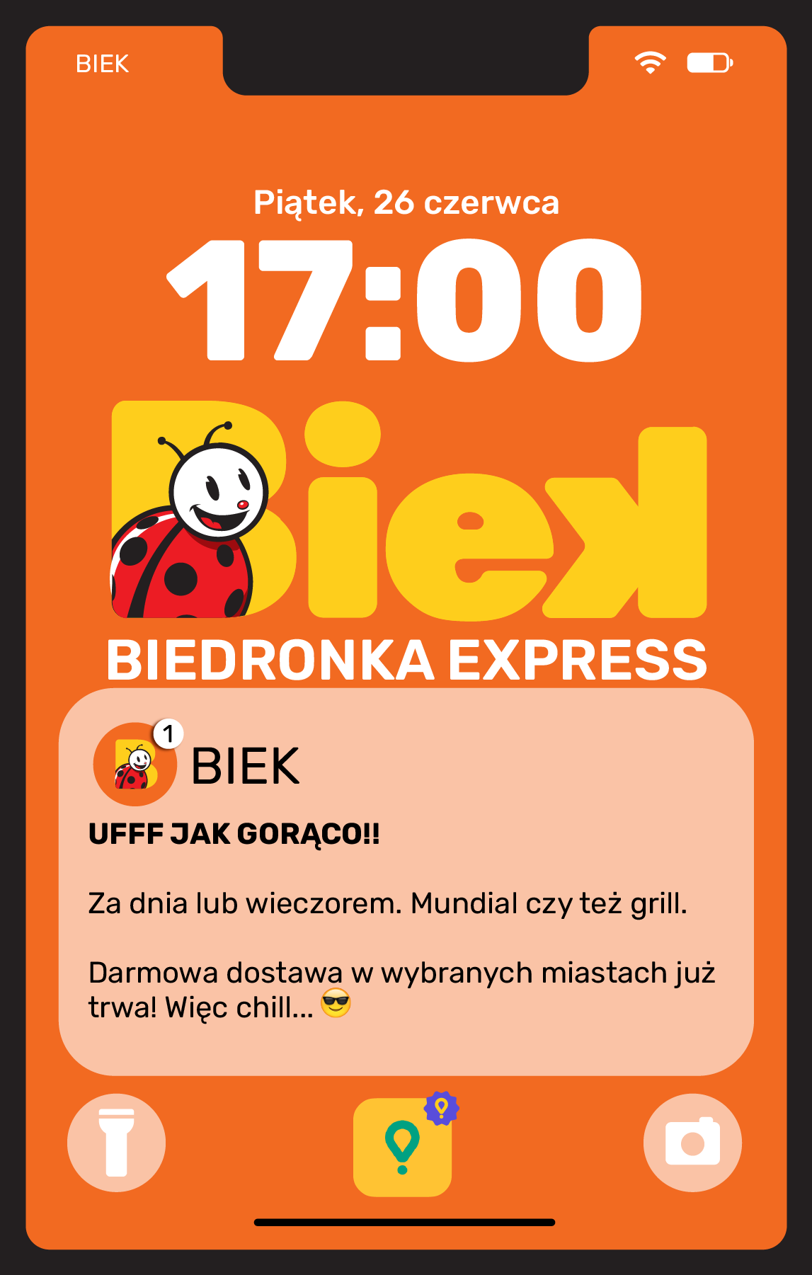 Aktuální Biedronka - BIEK leták platný od pátku 26.06.2026 do úterý 30.06.2026