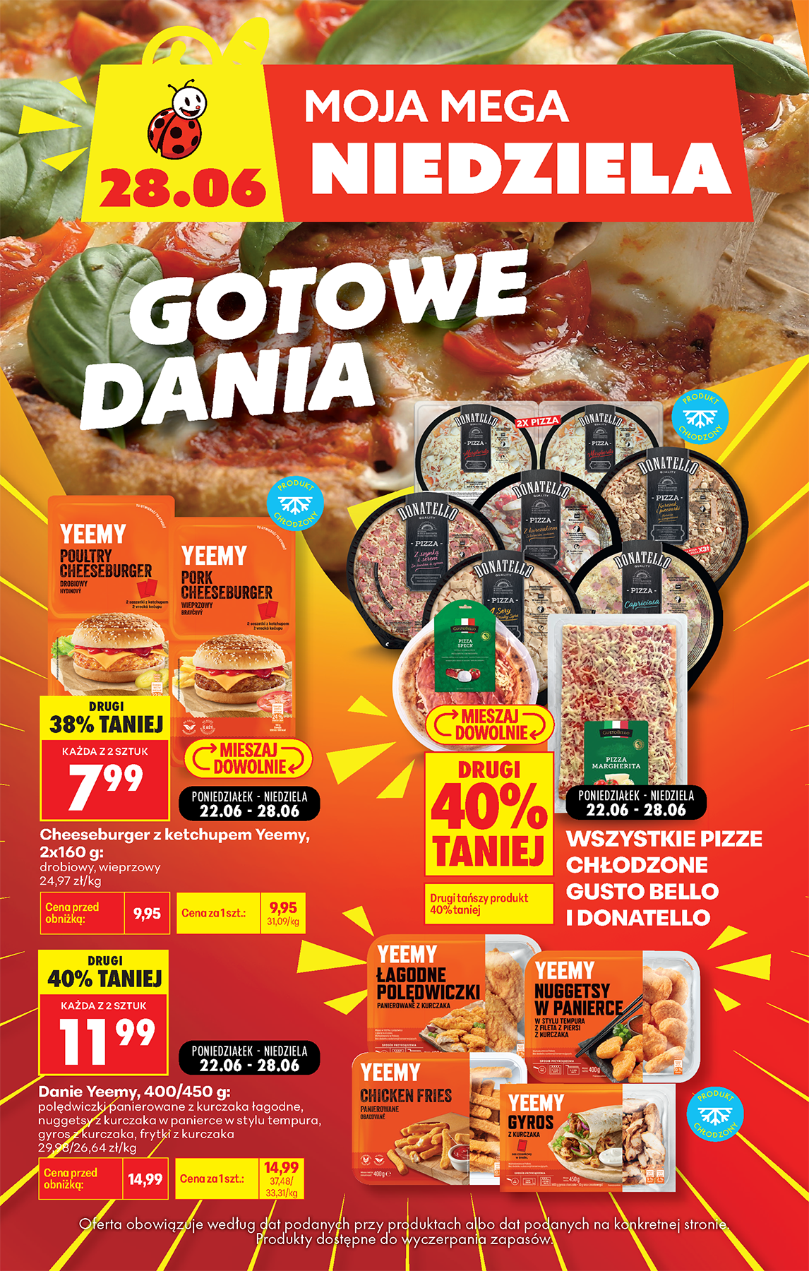 Aktuální Biedronka - Mega niedziela leták platný od neděle 28.06.2026