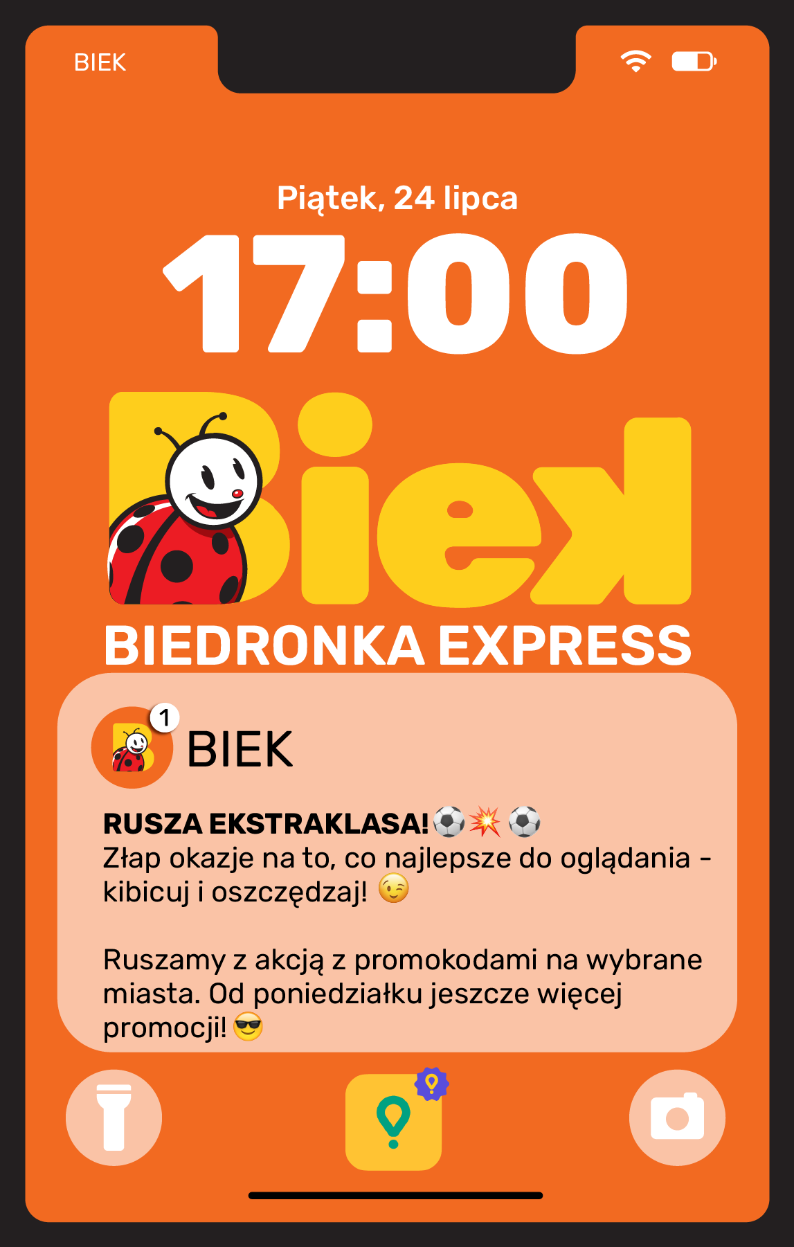 Aktuální Biedronka - BIEK leták platný od pátku 24.07.2026 do neděle 26.07.2026