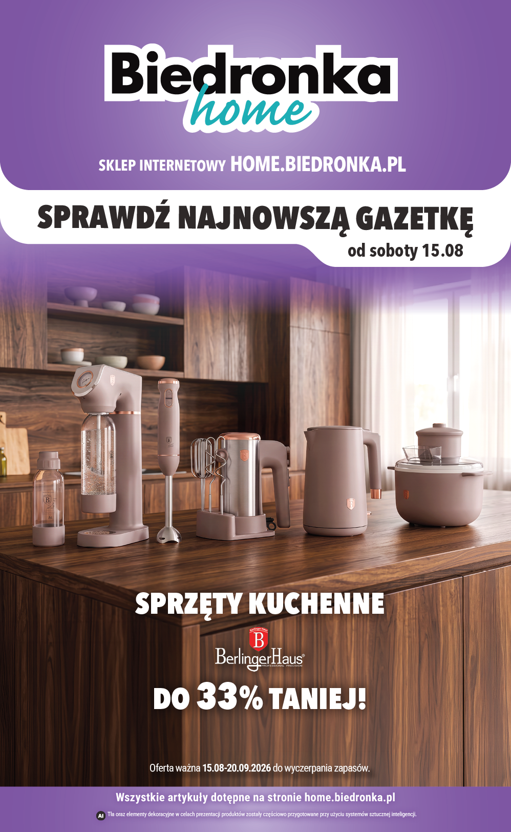 Aktuální Biedronka leták platný od soboty 15.08.2026 do neděle 20.09.2026