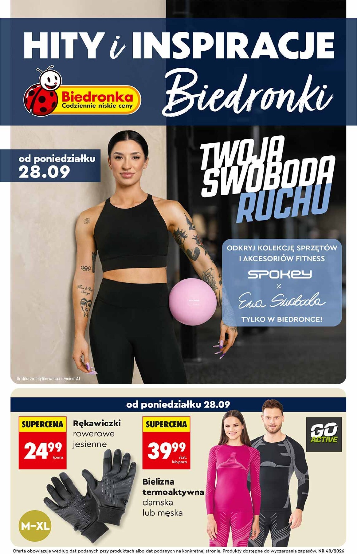 Biedronka - Hity i inspiracje leták na příští týden od pondělí 28.09.2026 do soboty 10.10.2026