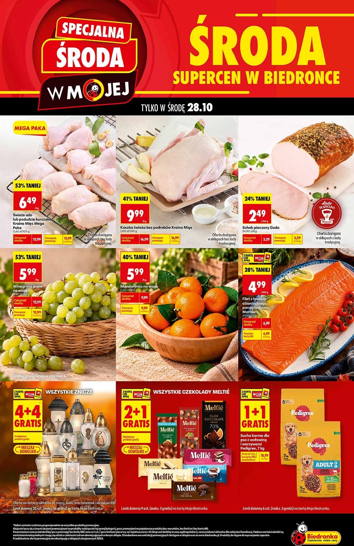 Aktuální Biedronka - Specjalna środa leták platný od středy 28.10.2026