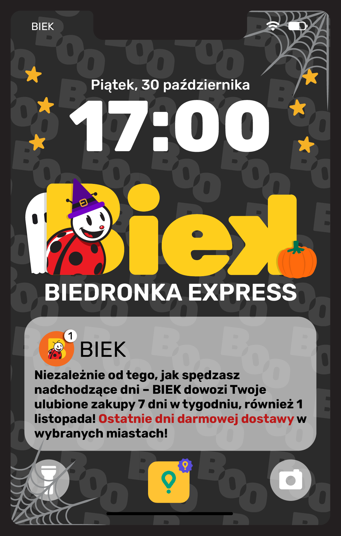 Aktuální Biedronka - Biek leták platný od pátku 30.10.2026 do soboty 31.10.2026