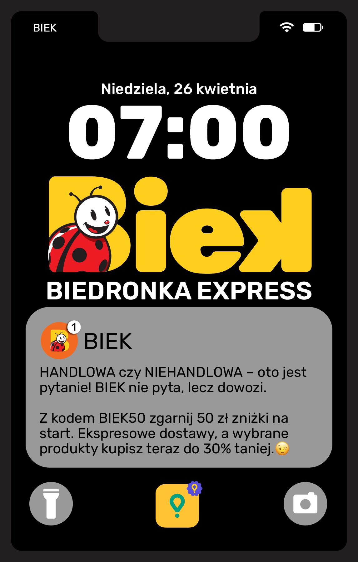 Aktuální Biedronka - BIEK leták platný od pátku 24.04.2026 do neděle 26.04.2026