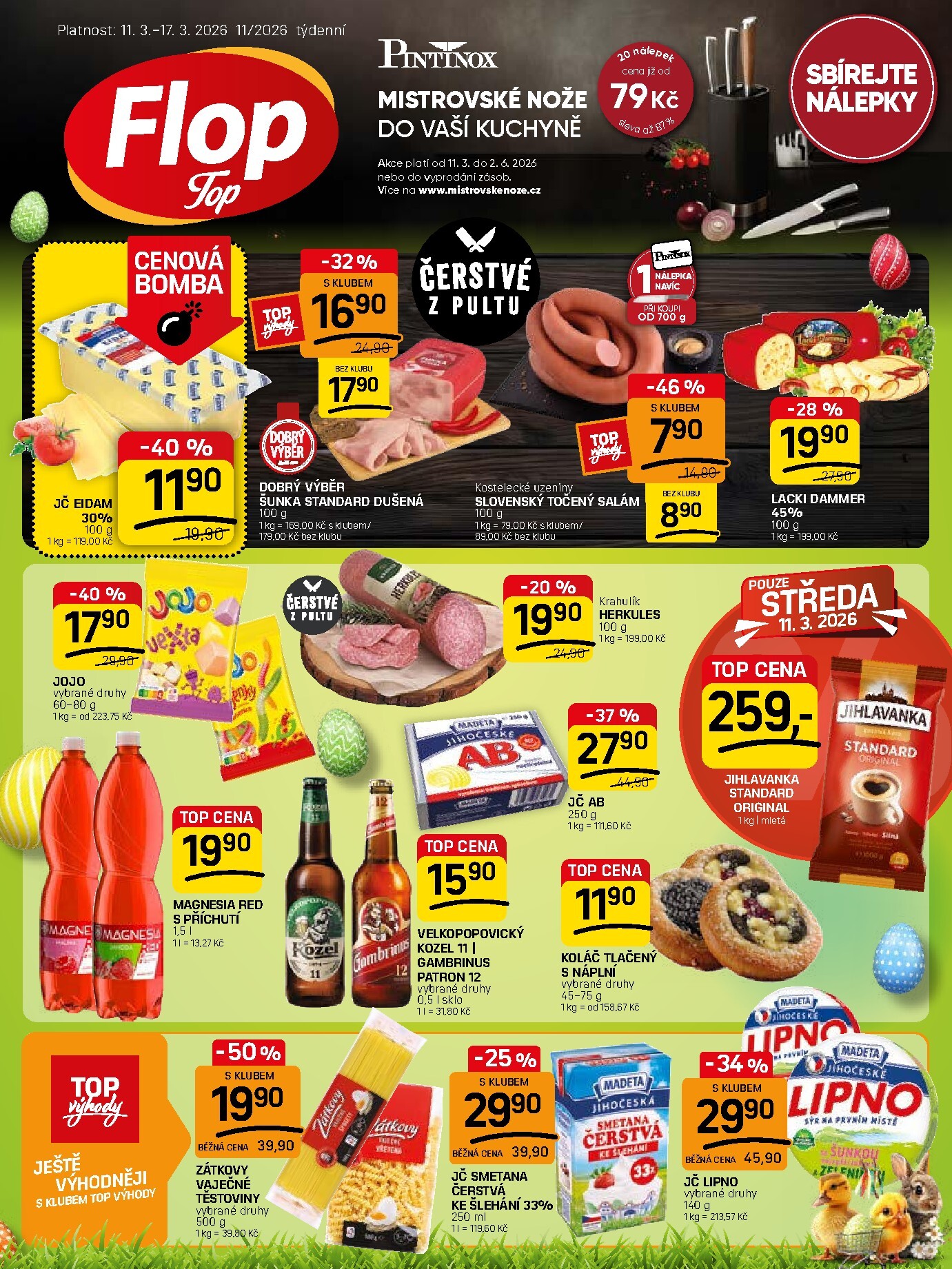 Flop Top leták platný od středy 11.03.2026 do úterý 17.03.2026