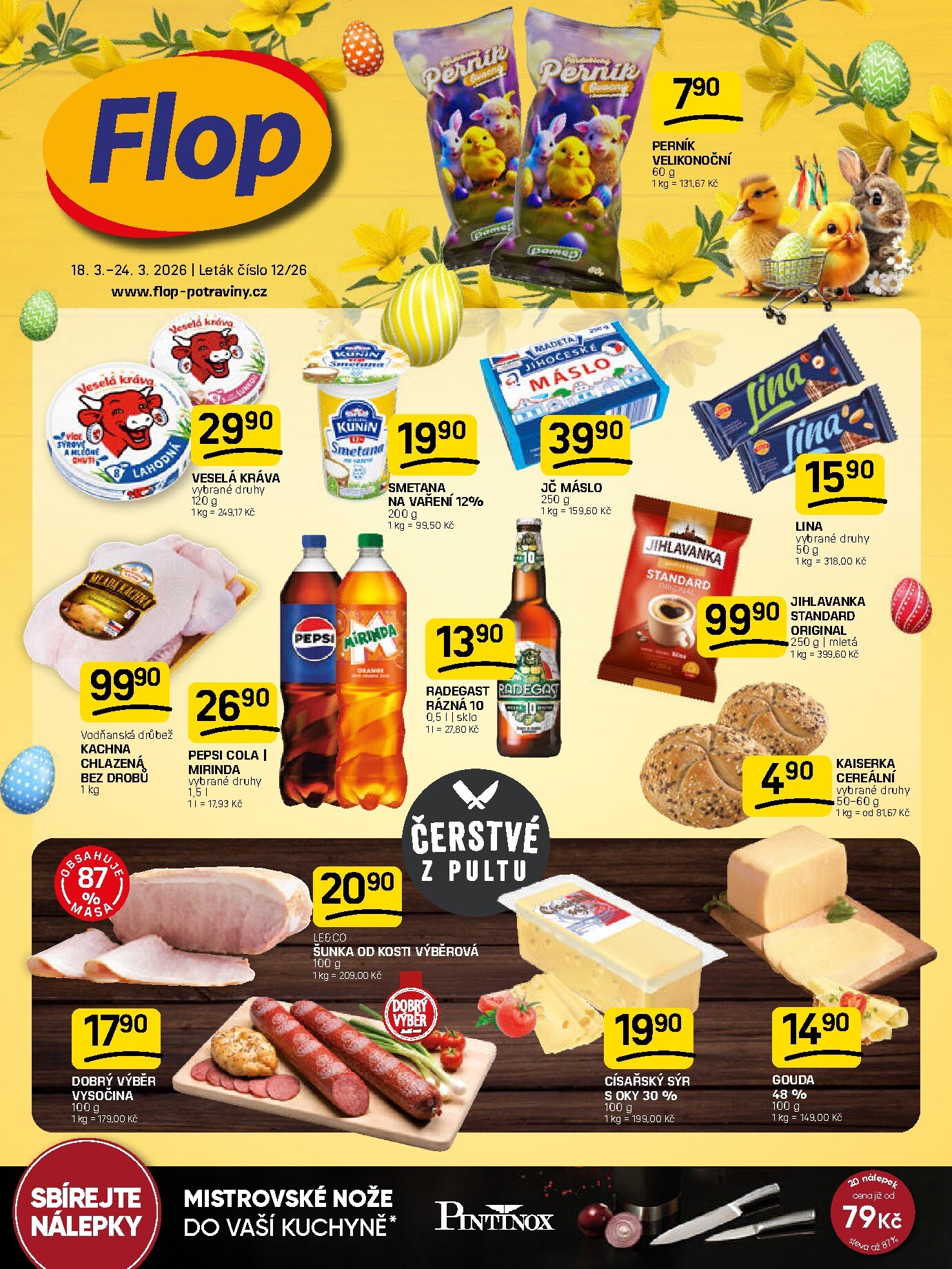 Flop leták platný od středy 18.03.2026 do úterý 24.03.2026