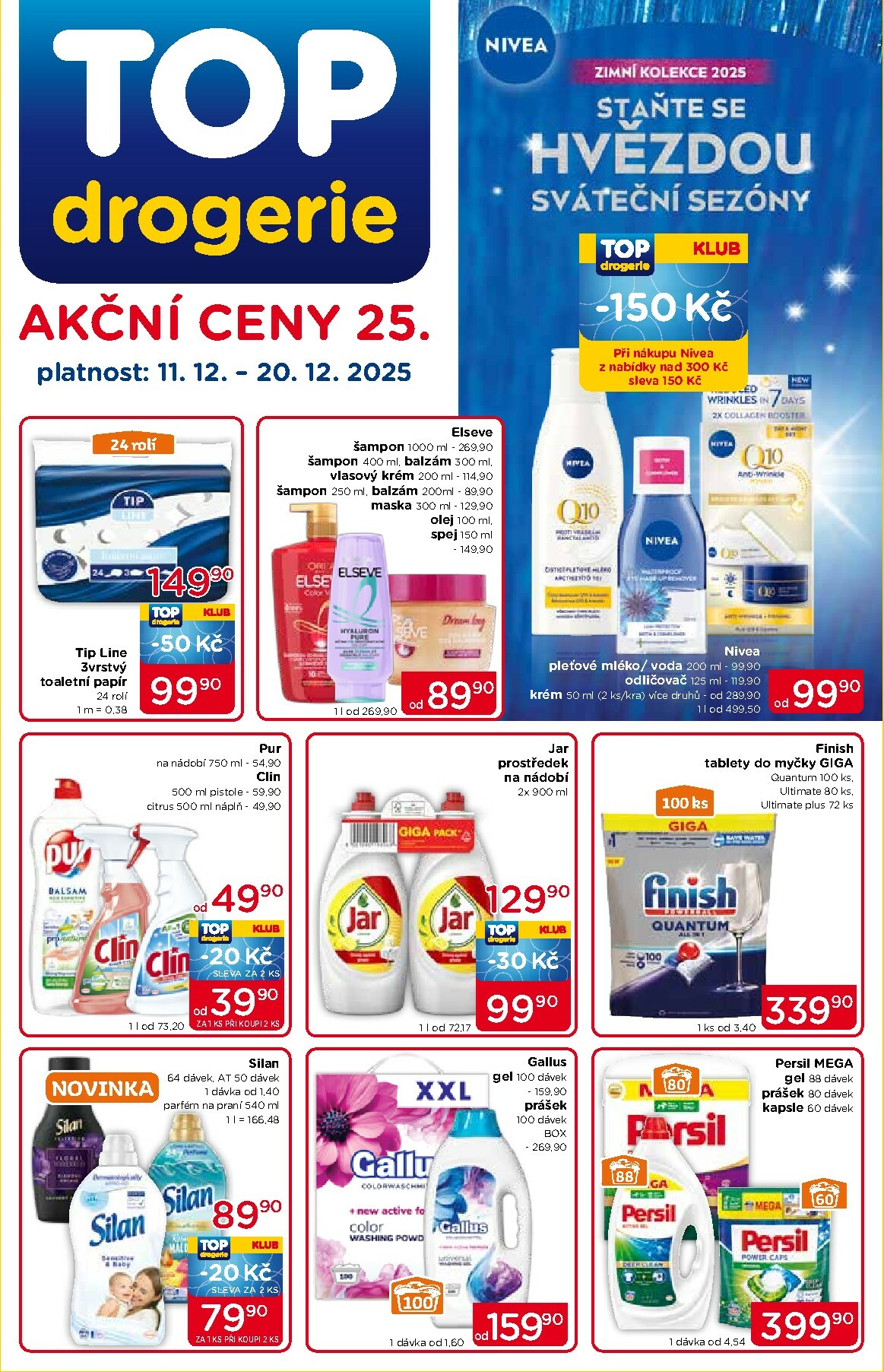 Aktuální leták Top drogerie od 11.12. do 20.12.
