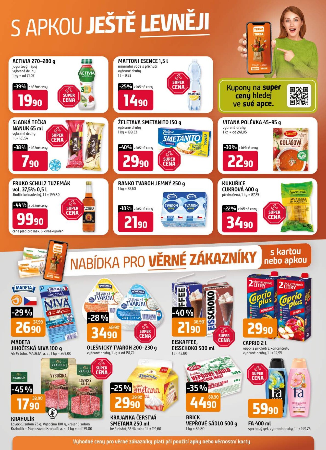 Budoucí Trefa - Nabídka pro věrné zákazníky leták platný od středy 10.06.2026 do úterý 16.06.2026