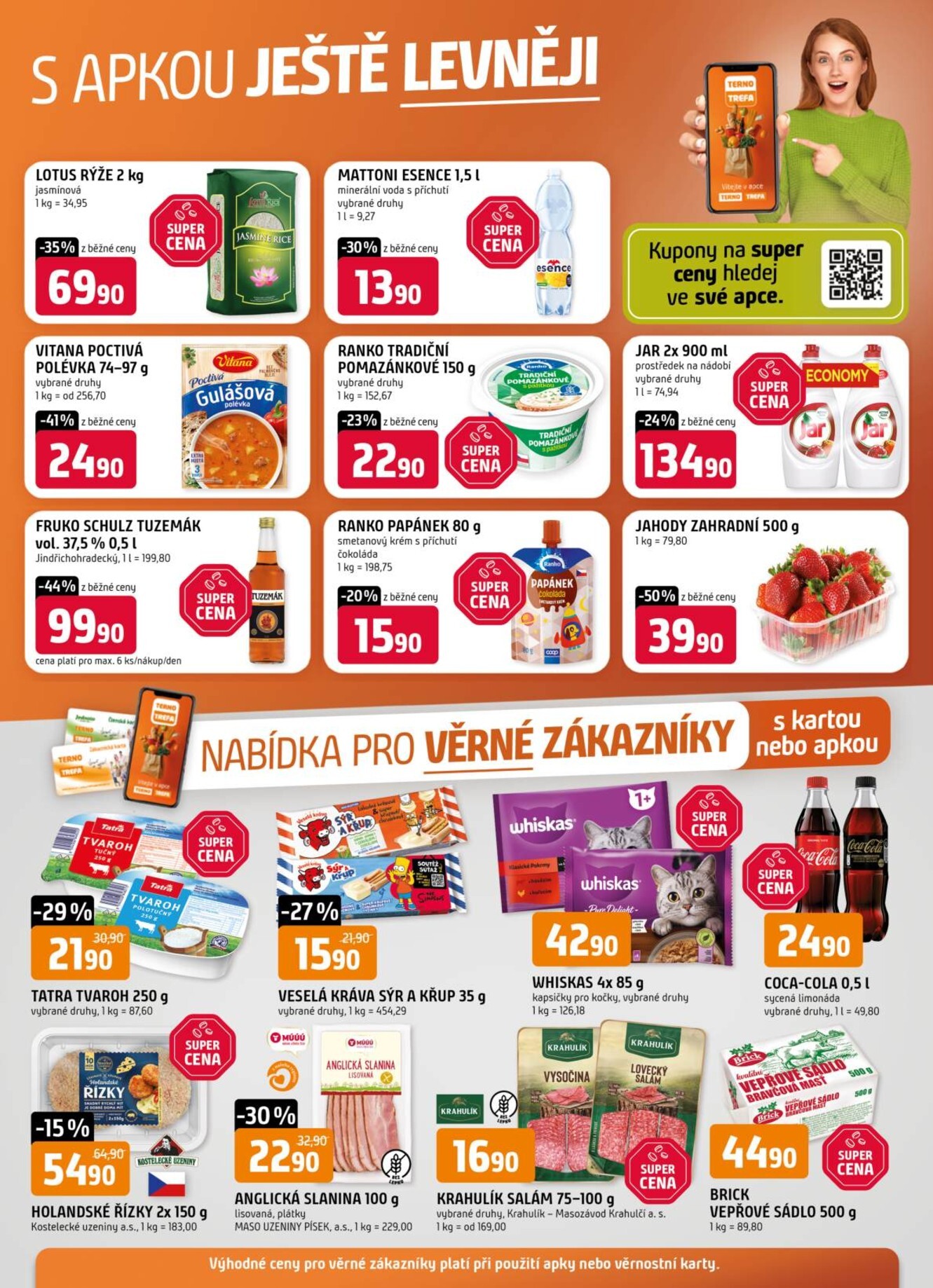 Budoucí Trefa - Nabídka pro věrné zákazníky leták platný od středy 15.04.2026 do úterý 21.04.2026