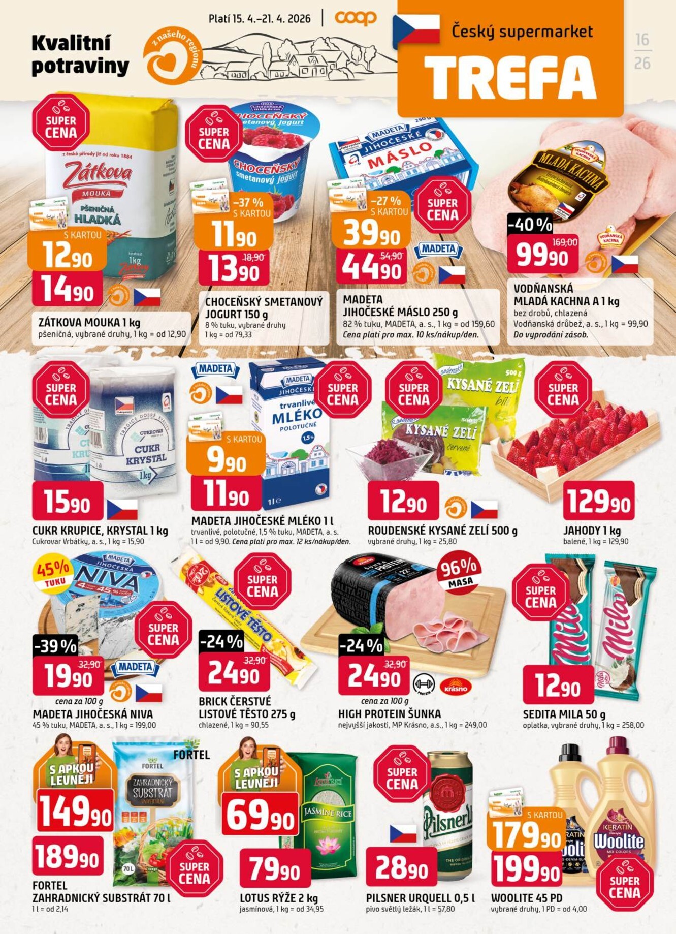 Budoucí Trefa leták platný od středy 15.04.2026 do úterý 21.04.2026